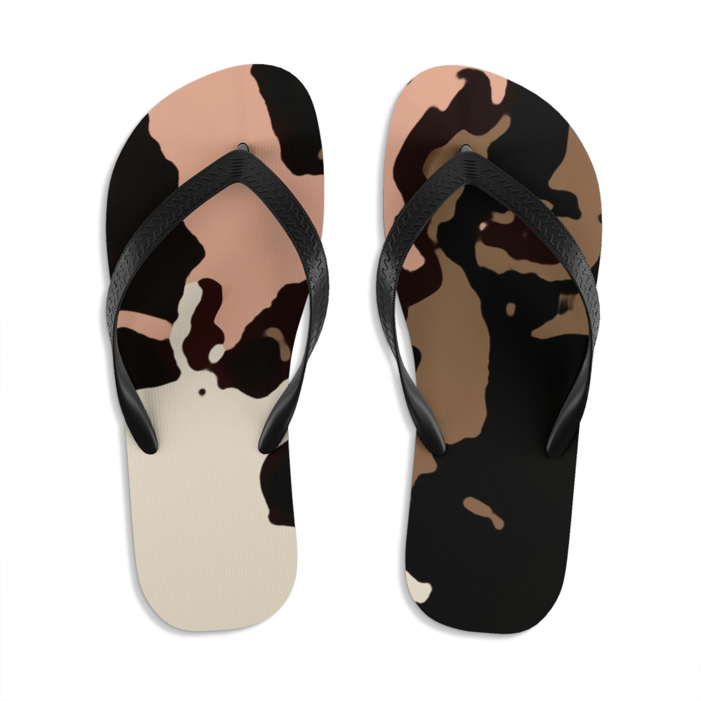Unisex Flip-Flops ... "Always A Good Friend Watching Over Us & Taking Care Of Us" ...