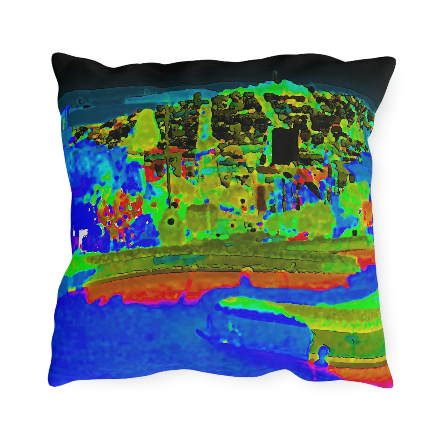 Outdoor Pillows ..."Lombard Street San Francisco, CA, USA" ... Family Archives 1970's ... Original Works ...