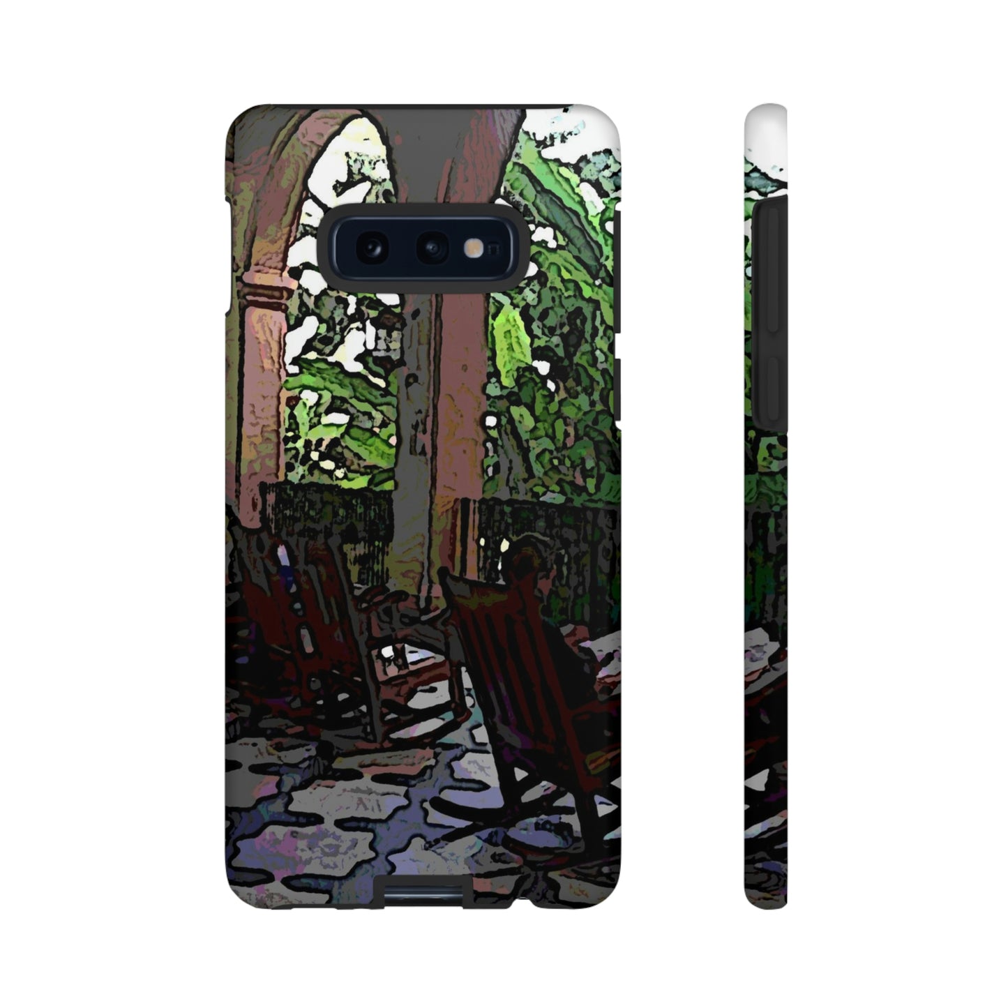 Tough Cases ... Lanai & Rocking Chairs At: 'The Pink Palace' ... The Royal Hawai'ian ... Honolulu, HI ... '27Oct2014' ... Original Works ...