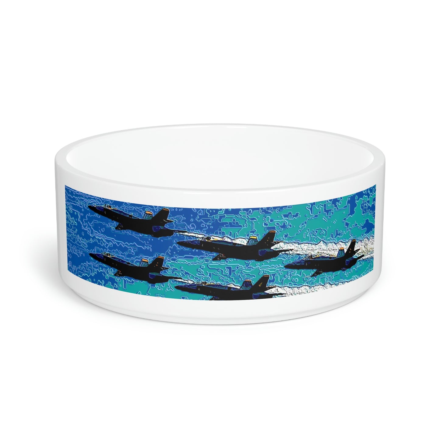 Pet Bowl ... Seattle Seafair ..."Blue Angels Run Over Lake Washington" ... Circa Mid 1980's ... Dr FJ Holt ... Original Works ...