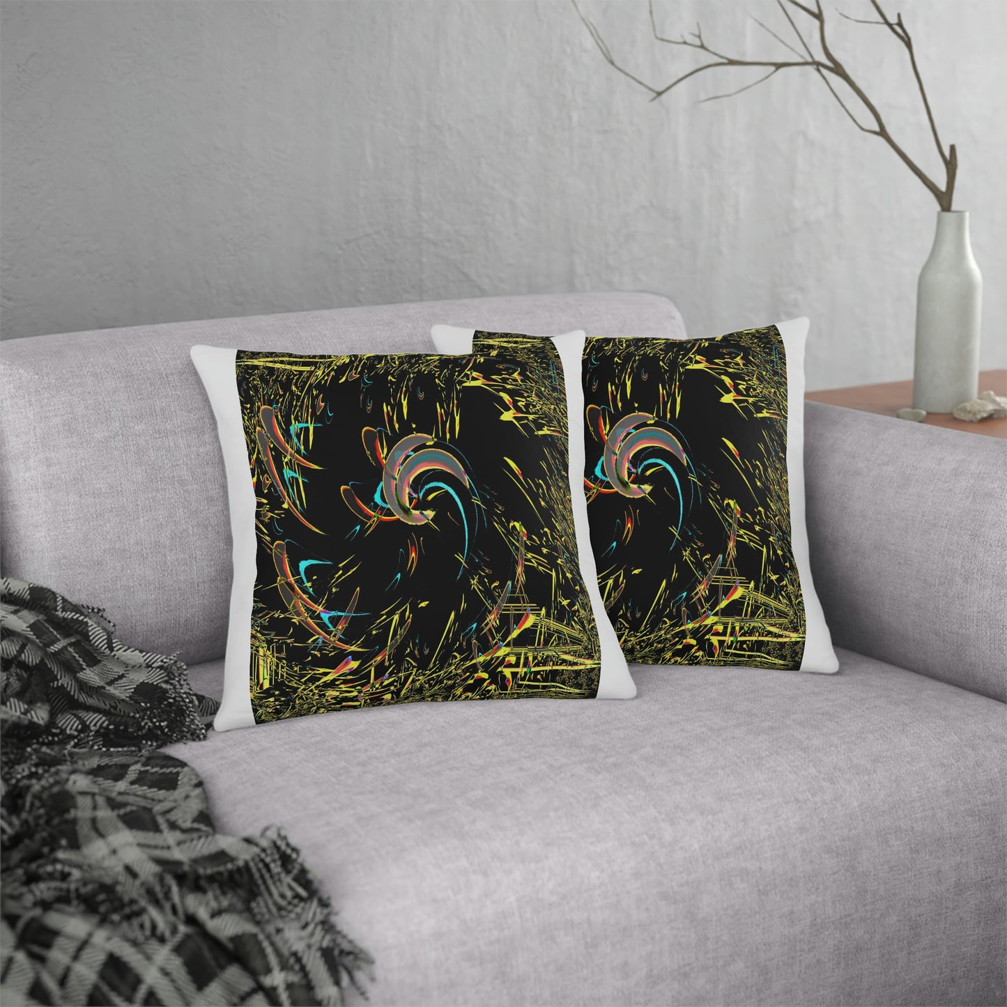 Waterproof Pillows ... "Waning Moon" ... Central Idaho ... October 2022 ... Rendering Time: 22 Hours ... Original Works ...