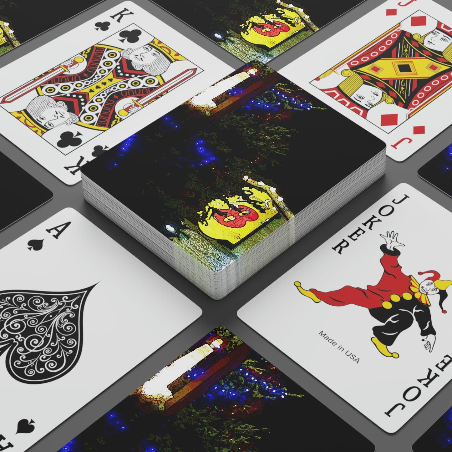 Custom Poker Cards ... A Very Nice Super-8 'On The Praire' ... Grangeville, Idaho ... Jan23 ... Original Works ...