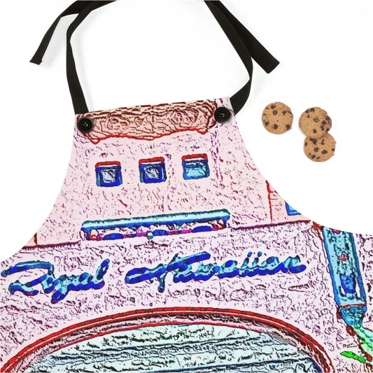 Apron ...  "La Grande Entree" At: 'The Pink Palace' ... The Royal Hawai'ian ... Honolulu, HI ... '27Oct2014' ... Original Works ...