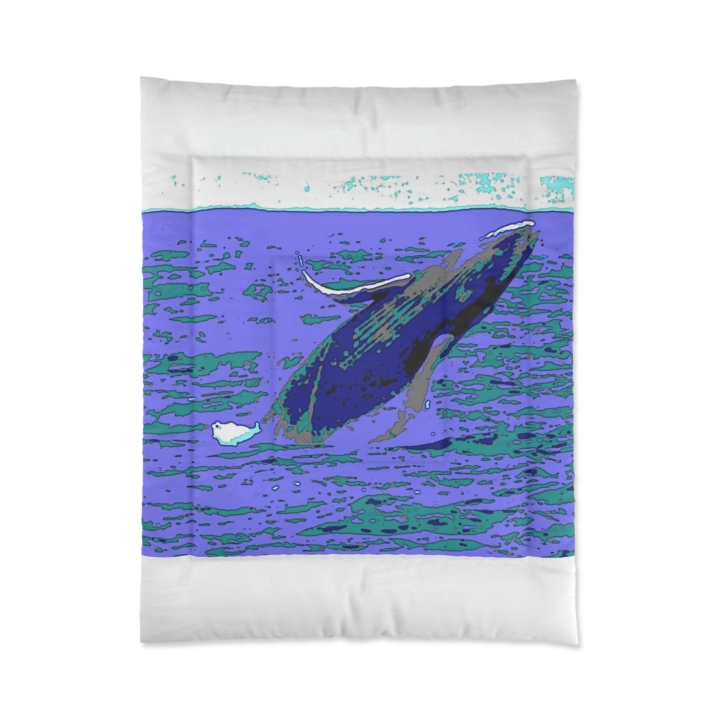 Comforter ... Baby Humpback Breaching ... Maui, HI: April 2022 ... "Family Archives: KPH" ... Original Works ...
