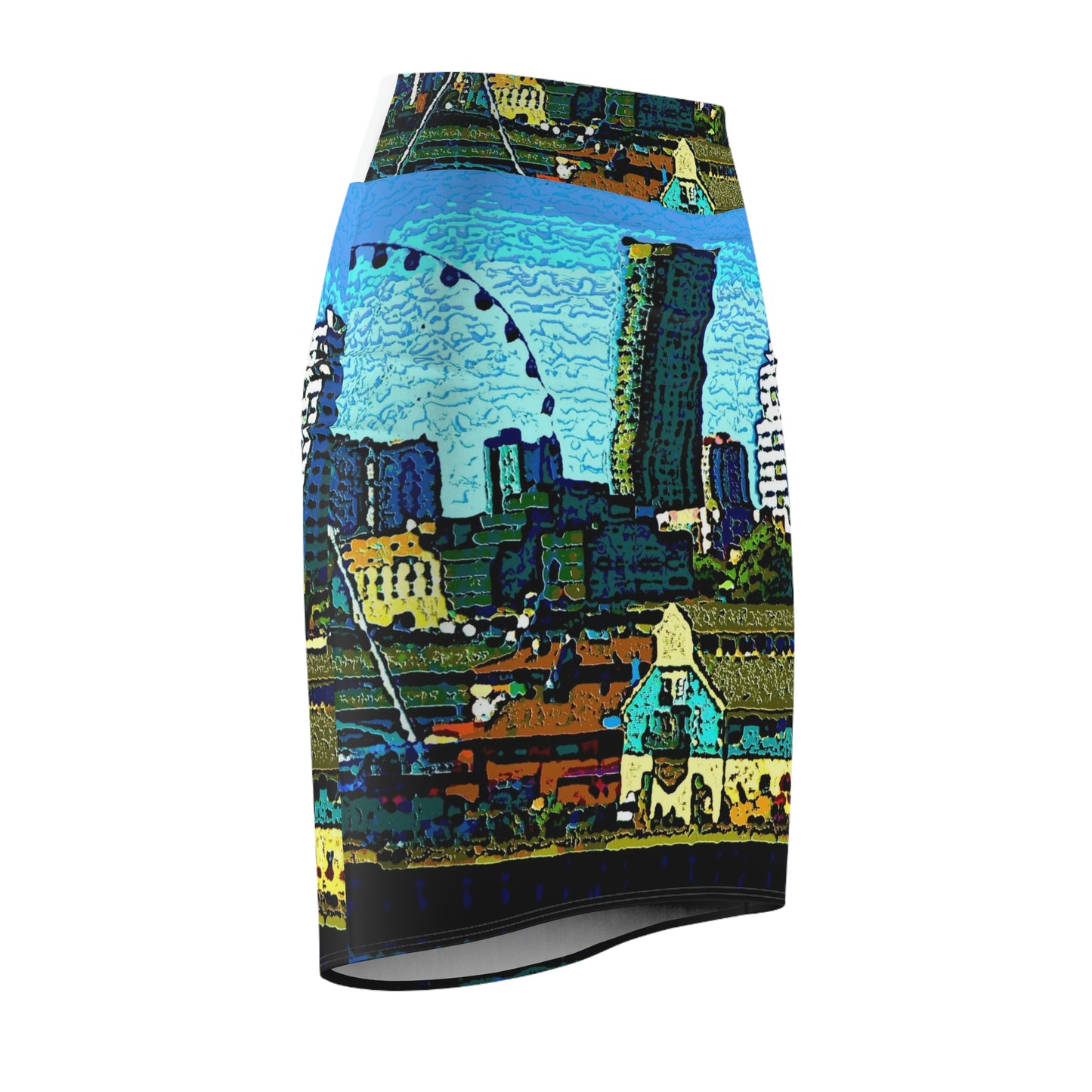 Women's Pencil Skirt ... That Classic Wheel ... 'Seattle's Wheel' ... & An Old Classic Waterside Vendors ...  'Family Archives' ... Original Works ...