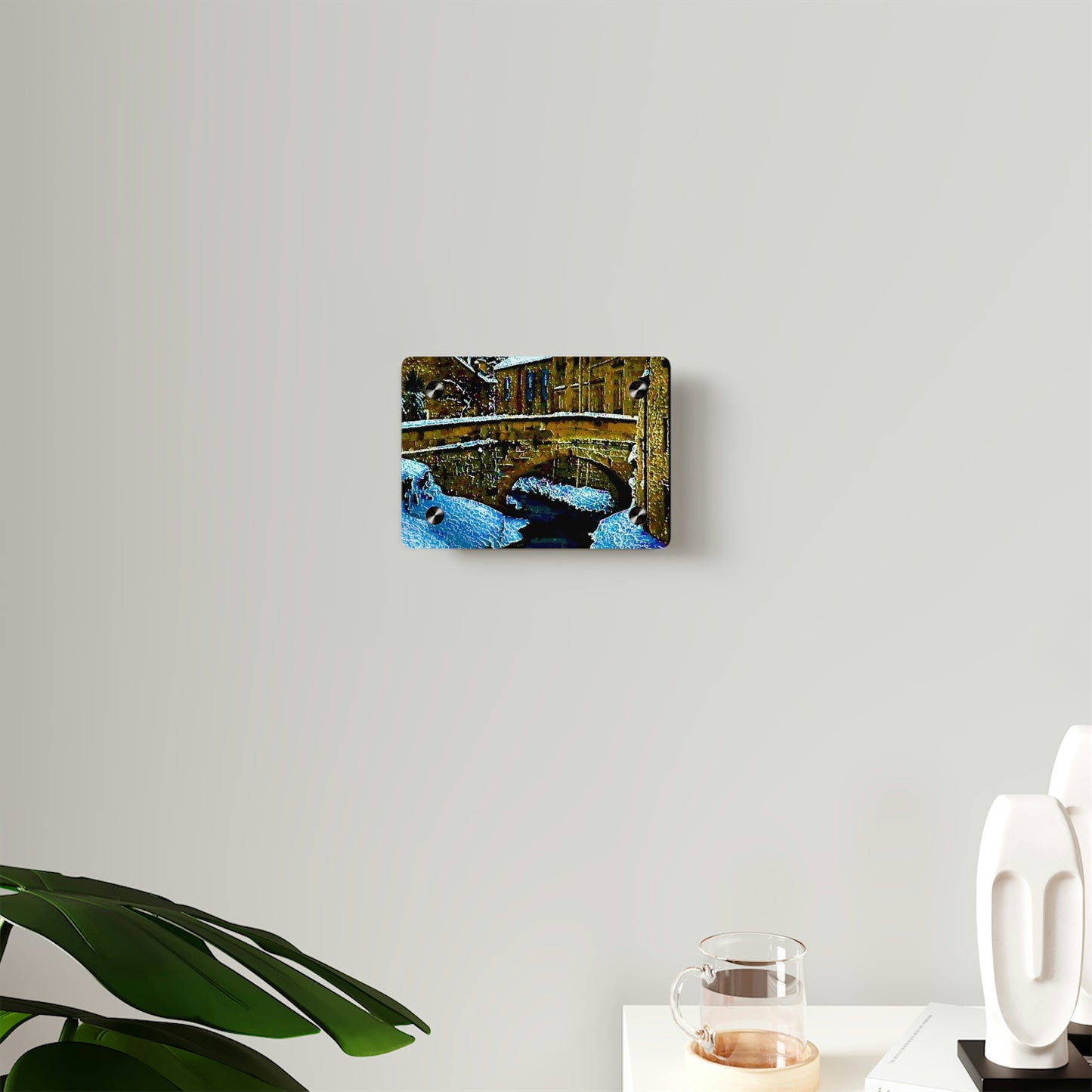 Acrylic Wall Art Panels ... Walikng The Streets & Alleys ... 'Strolling The Canals ... '  ... Original Works  ...