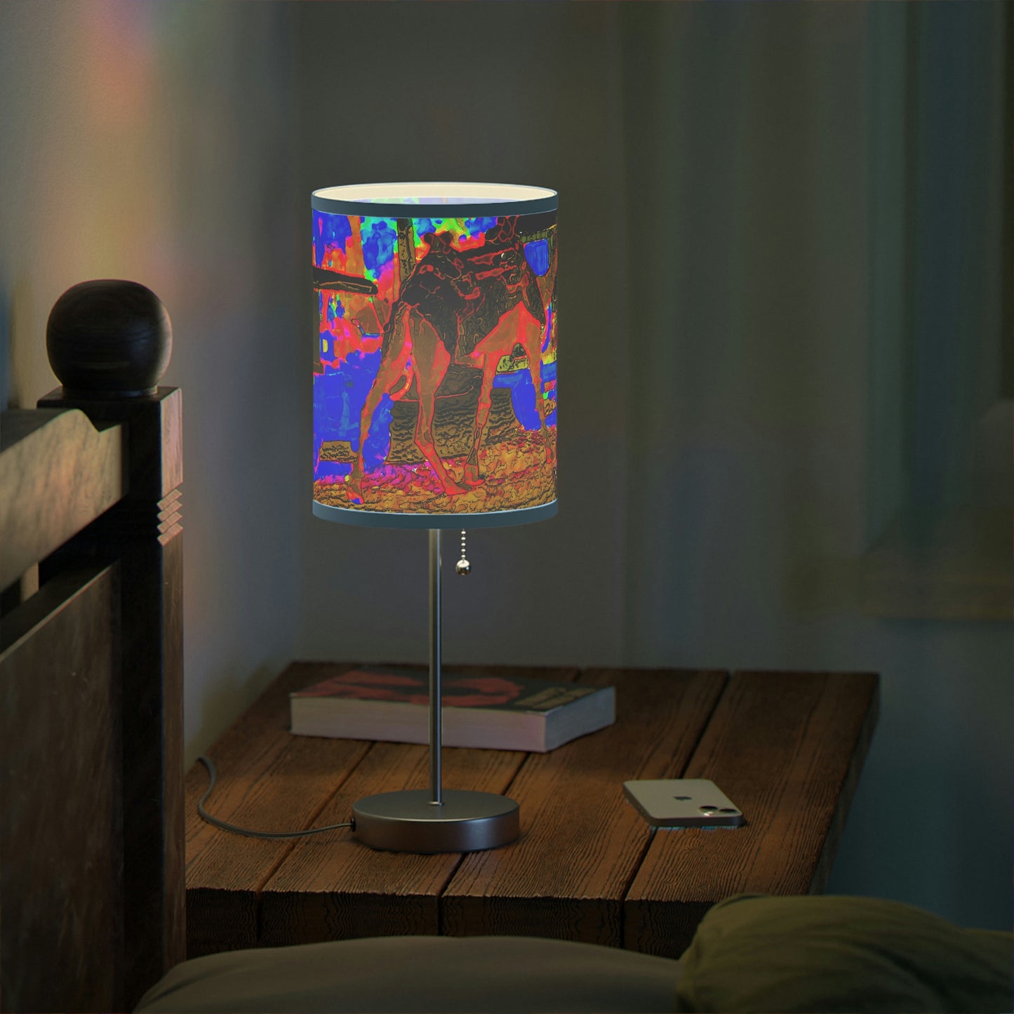 Lamp on a Stand, US|CA plug ... "Truckin'-Up-To-Buffalo ... 'Oops - Wrong Country' ... Truckin'-Up-To-New Delll -'E' ... " ... (Delhi, India) ... 5July2007. Original Works ...