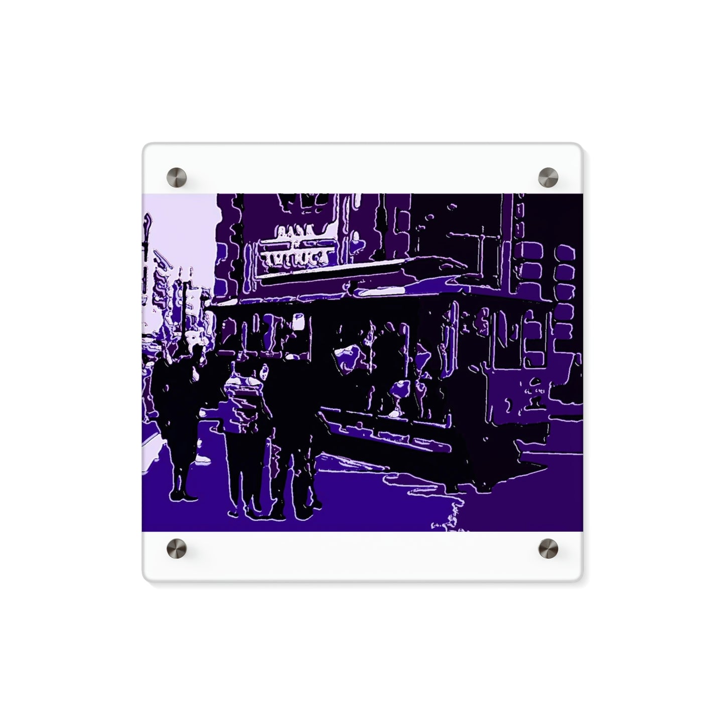Acrylic Wall Art Panels ... San Francisco ... 'Rice-A-Roni-A-San Francisco Treat' ... "A Cable Car Classic" ... Family Archives: 1973 ... Original Works ...