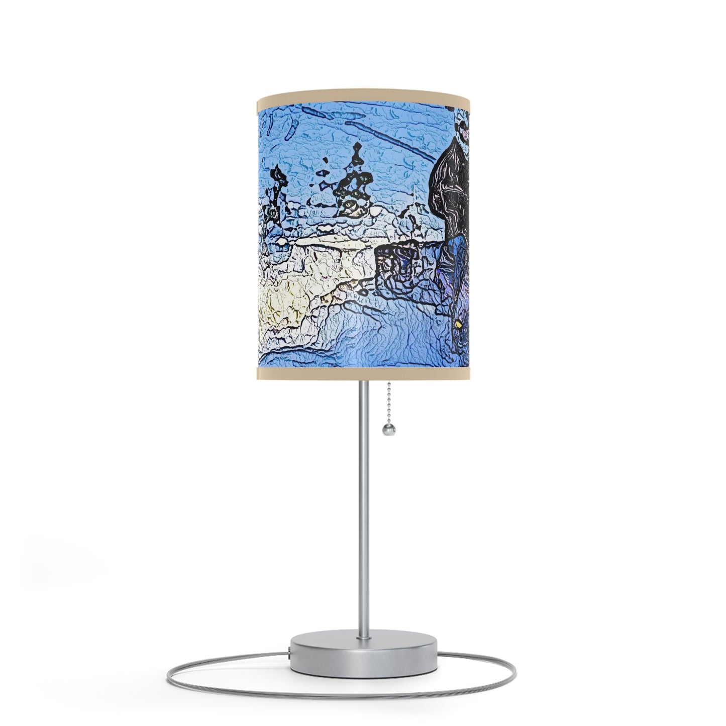 Lamp on a Stand, US|CA plug ... Blasting Through-The-Powder ... 'Central Idaho Mounains ... ' 2Dec22 ...