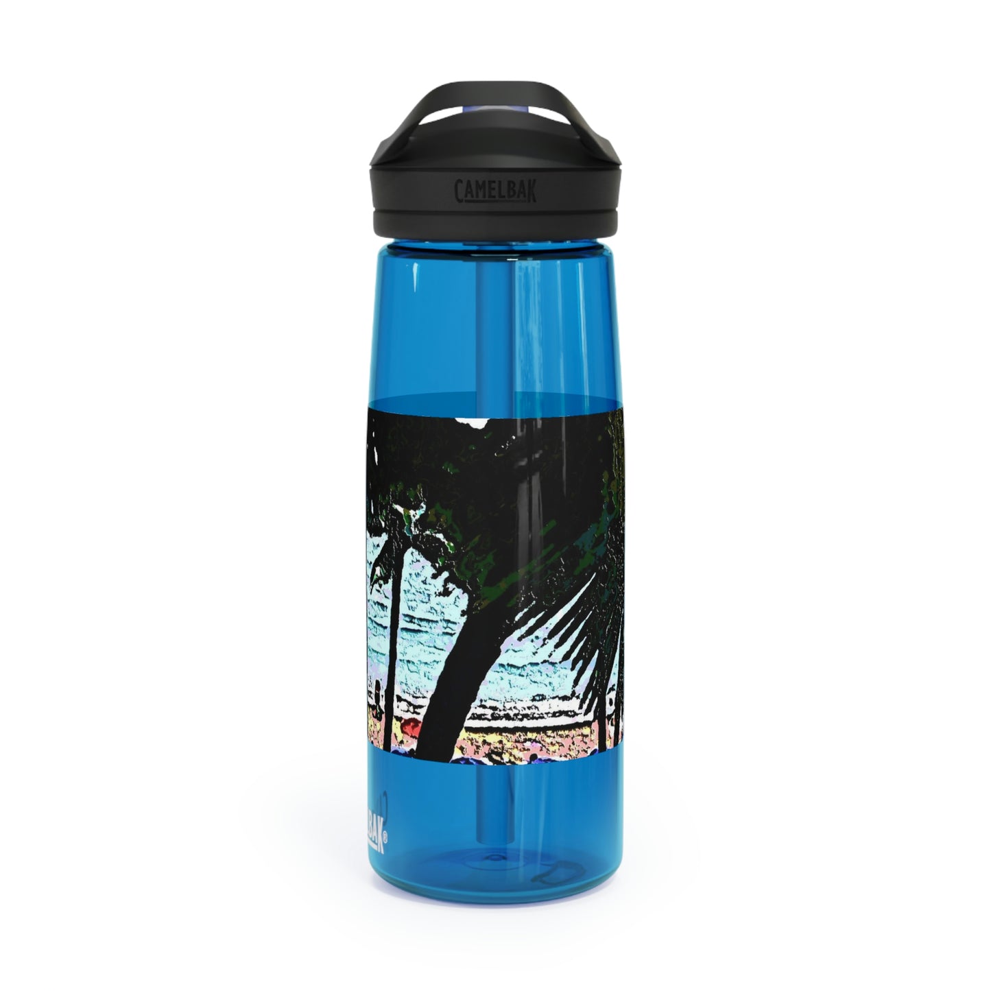 CamelBak Eddy®  Water Bottle, 20oz\25oz ... "A Beautiful Beach Amongst The Palms" ... The Outrigger Waikiki, Honolulu, Oahu ... Original Works ...