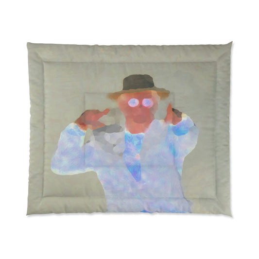 Comforter ... "Here's To You Friends & Associates" ... Geting-Er-Done ... Idaho / Washington Border (Lewiston, ID - Clarkston, WA) ... Original Works: Rendering Time: 8 Hours ...