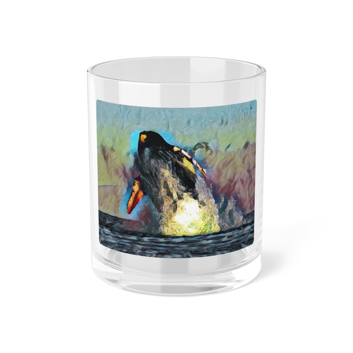 Bar Glass ... An Extraordinary Humpback Breach ... 'With Explosive Energy' ... Family Archives (KPH) ... Circa: 21st Century. Maui, HI ... Original Works ...