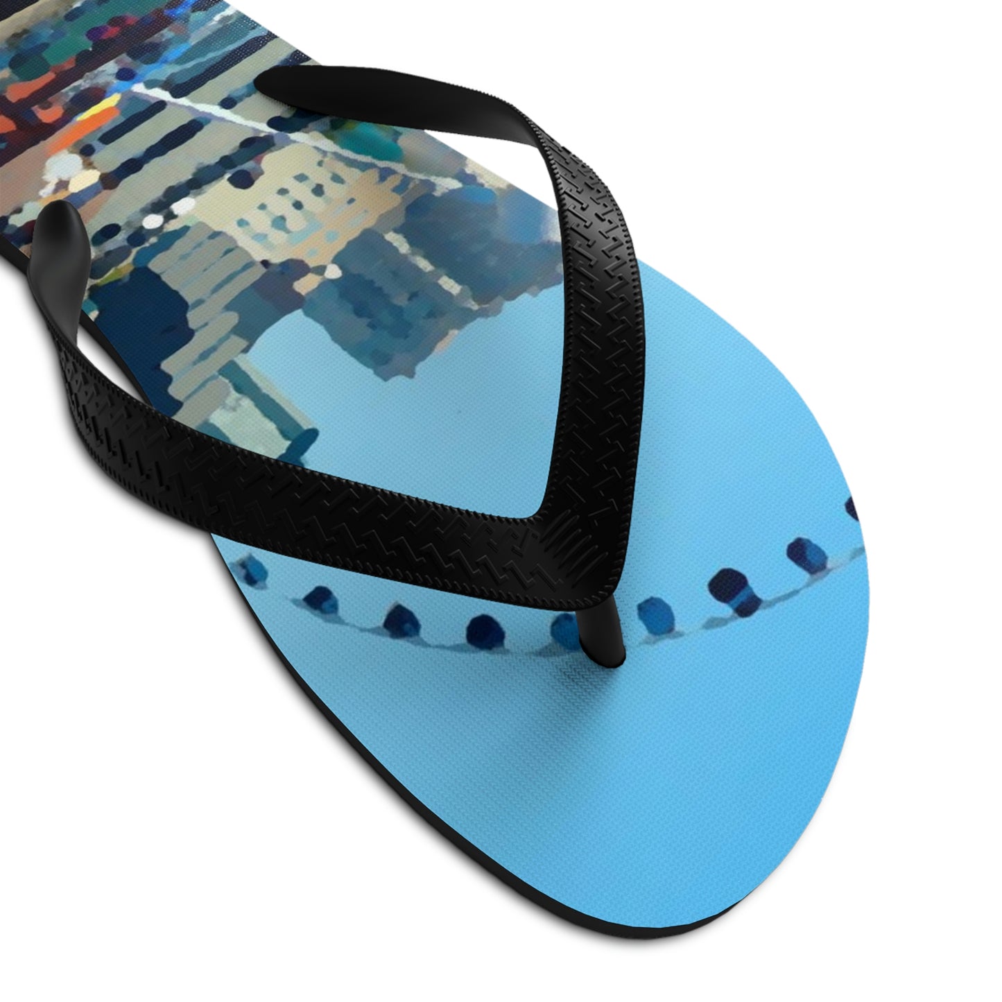 Unisex Flip-Flops ... That Classic Wheel ... 'Seattle's Wheel' ... & Old Classic Waterside Vendors ...  'Family Archives' ... Original Works ...