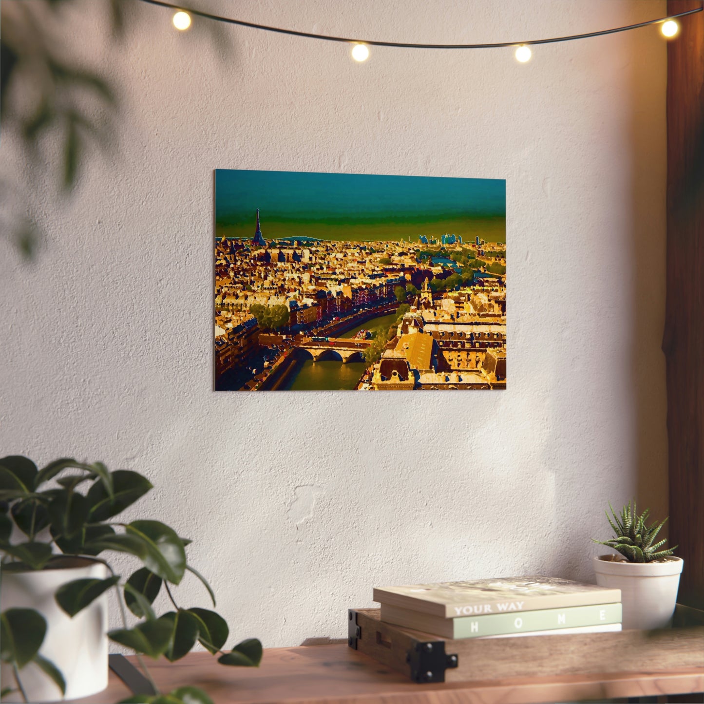 Aluminum Composite Panels ... "Allons Y A La Paris!"... A View Of 'The River Seine & Le Tour Eiffel_2' ... Family Archives ... Original Works ...