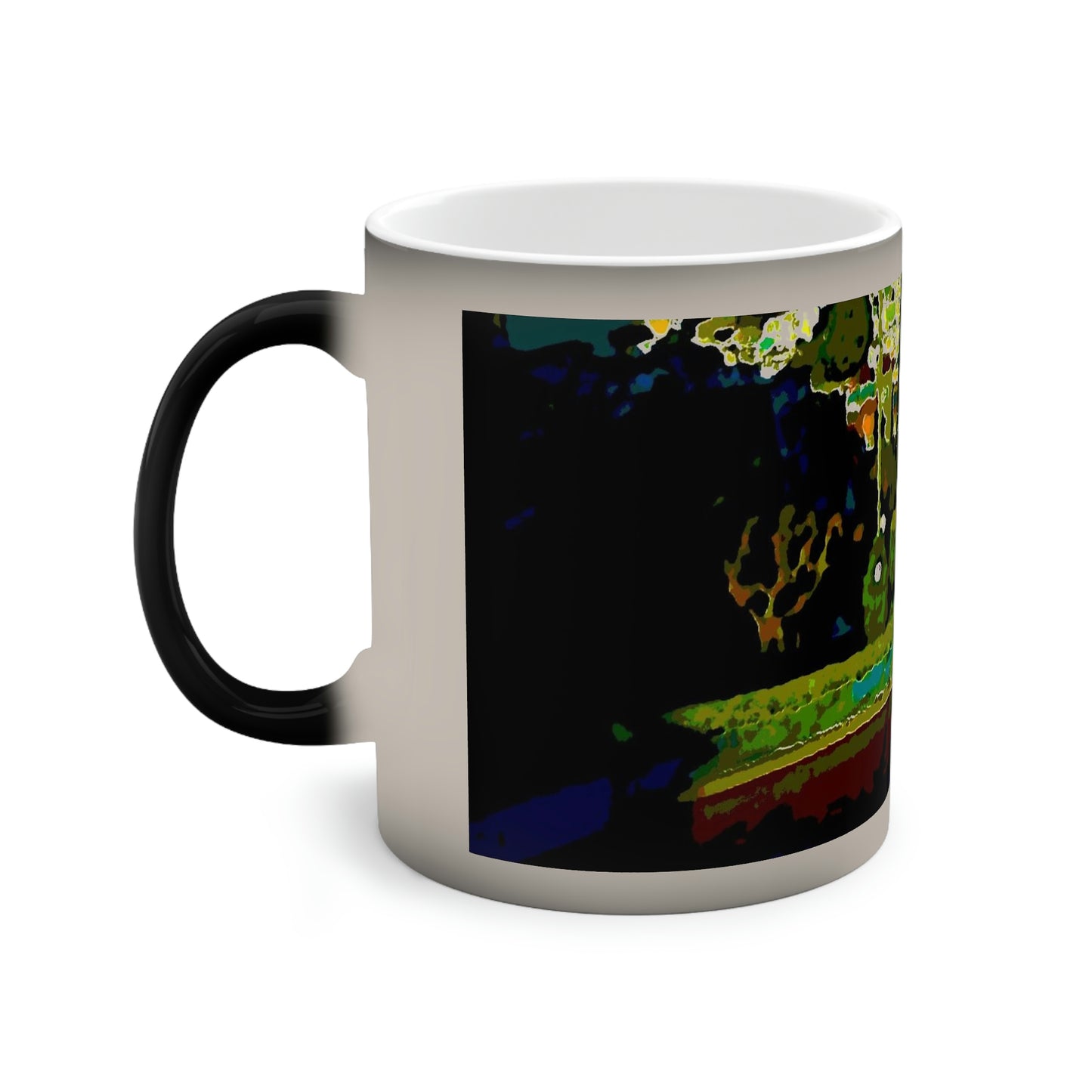 Color-Changing Mug, 11oz ...  "Lombard Street San Francisco, CA, USA" ... Family Archives 1970's ... Original Works ...