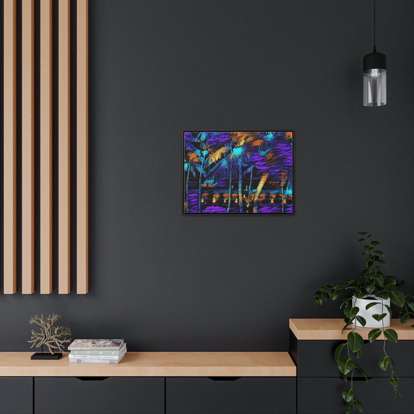 Gallery Canvas Wraps, Horizontal Frame ... "The Royal Hawai'ian: Waikiki Beach_Beach" ... Honolulu, HI ... Ocotber 2014 (Halloween) ... Original Works ...