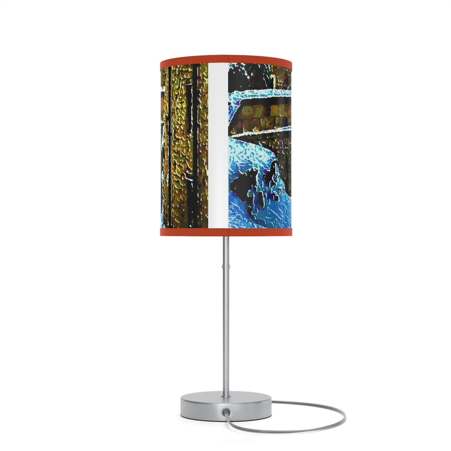 Lamp on a Stand, US|CA plug ... Walikng The Streets & Alleys ... 'Strolling The Canals ... '  ... Original Works  ...