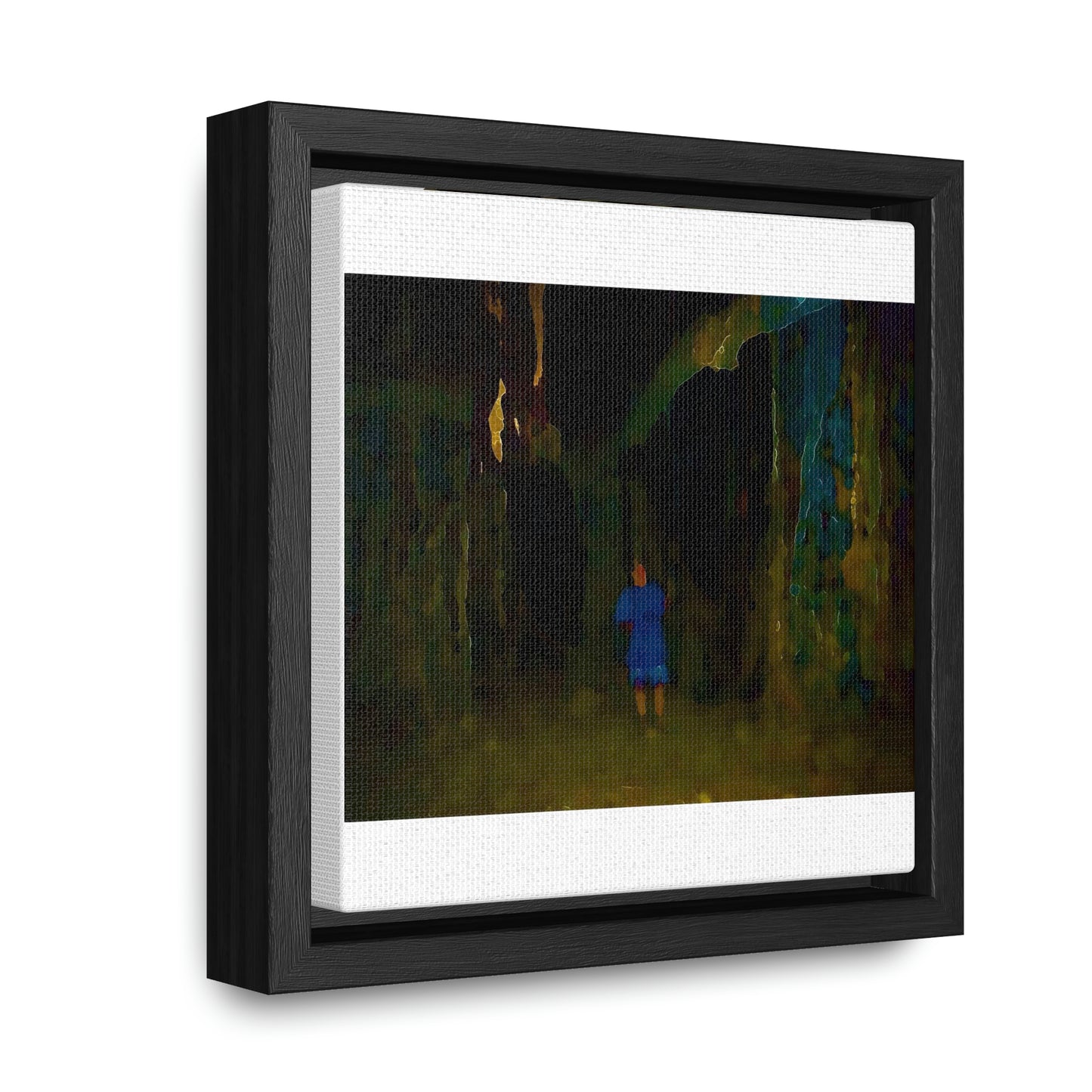 Gallery Canvas Wraps, Square Frame ... Jesuit Philosophy ... "In The Polynesian Banyans ..."