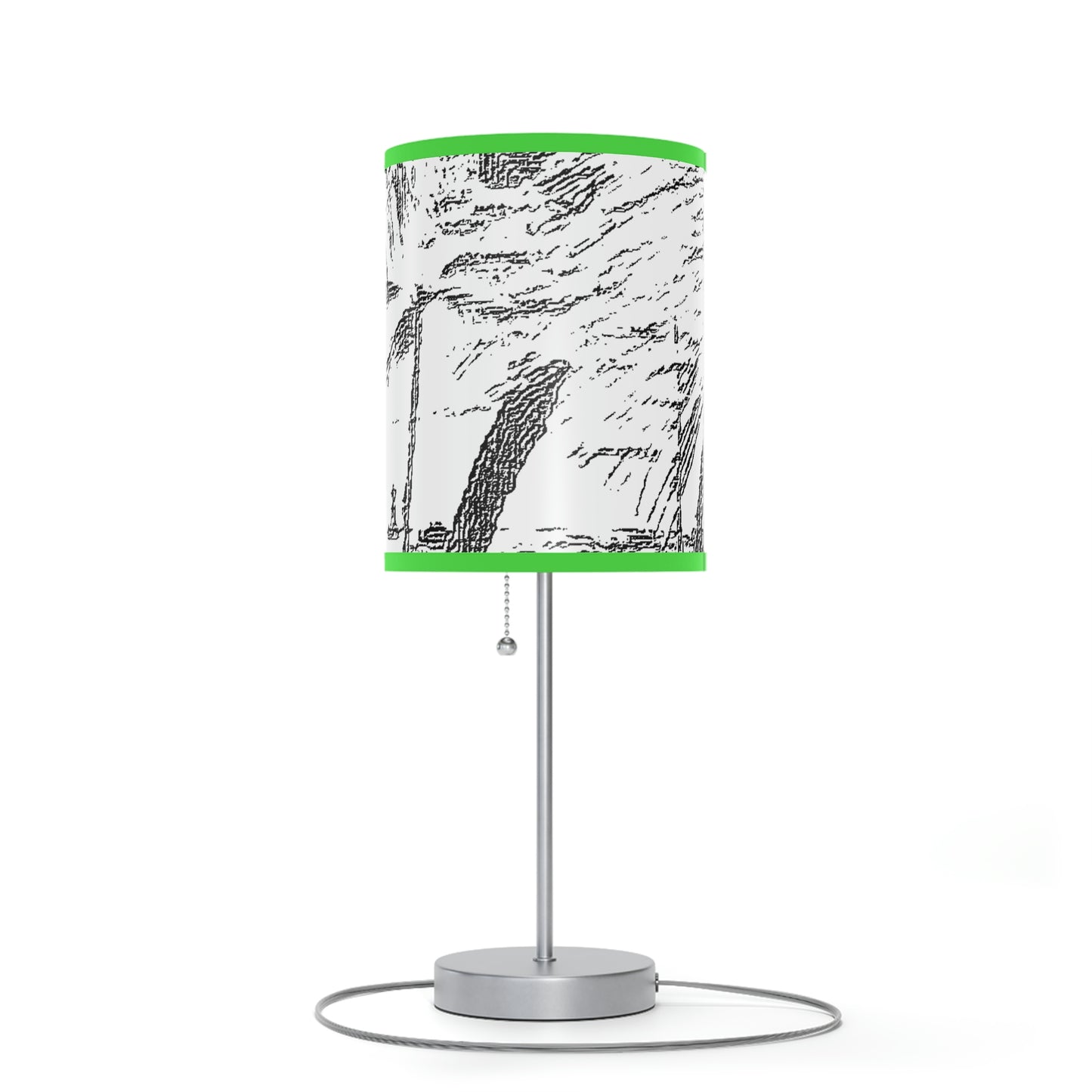 Lamp on a Stand, US|CA plug ... "The Royal Hawai'ian: Waikiki Beach_Beach" ... Honolulu, HI ... Ocotber 2014 (Halloween) ... Original Works ...