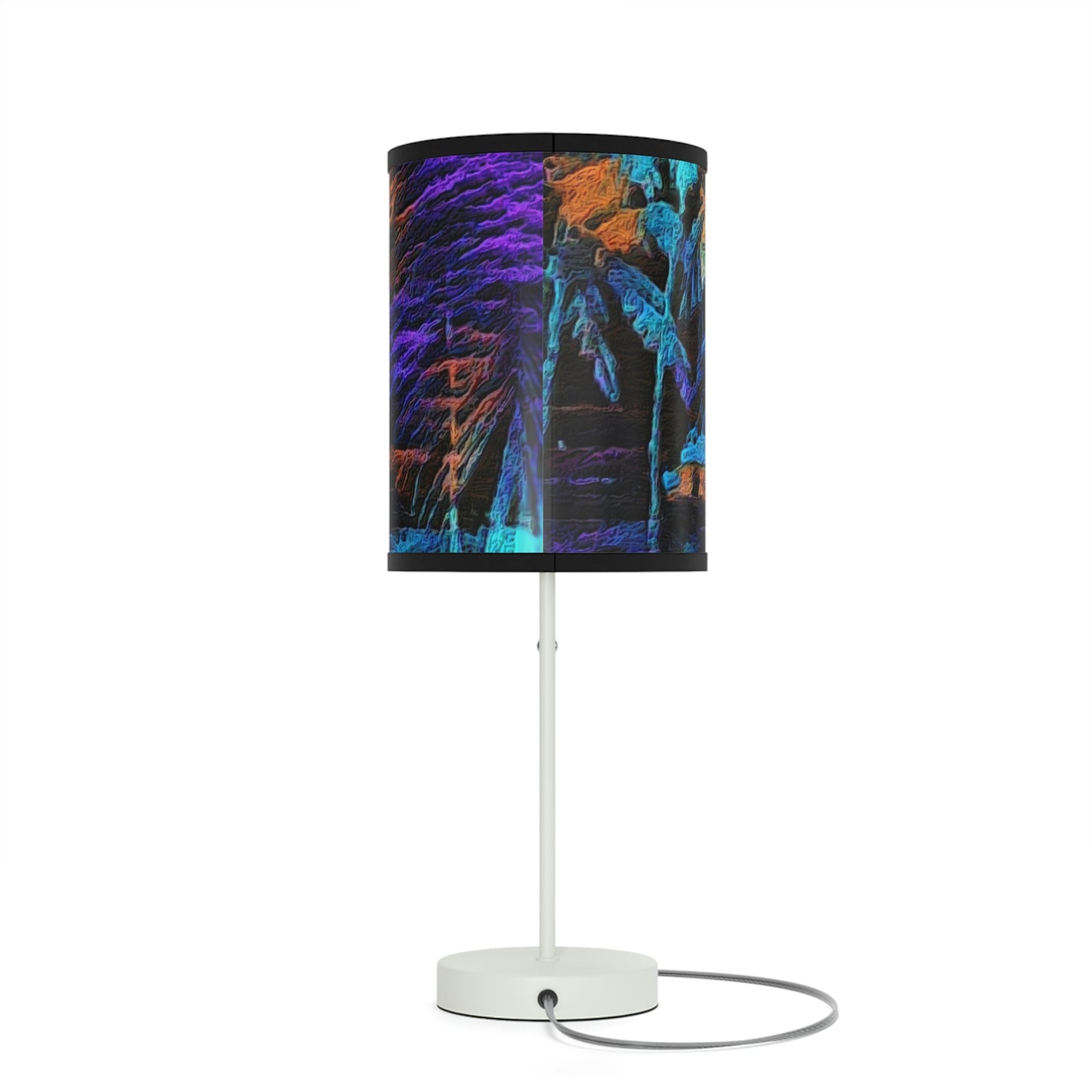 Lamp on a Stand, US|CA plug ... "The Royal Hawai'ian: Waikiki Beach_Beach" ... Honolulu, HI ... Ocotber 2014 (Halloween) ... Original Works ...