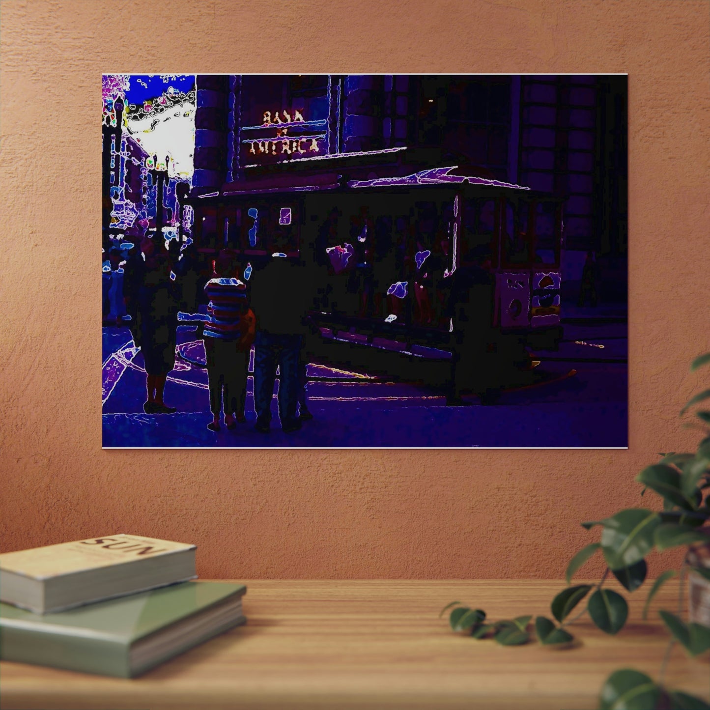 Aluminum Composite Panels ... "Cable Car Turnaround Round-About" ... 'The End Of The Line' ... Family Archives_3 (Father) ... Original Works ...