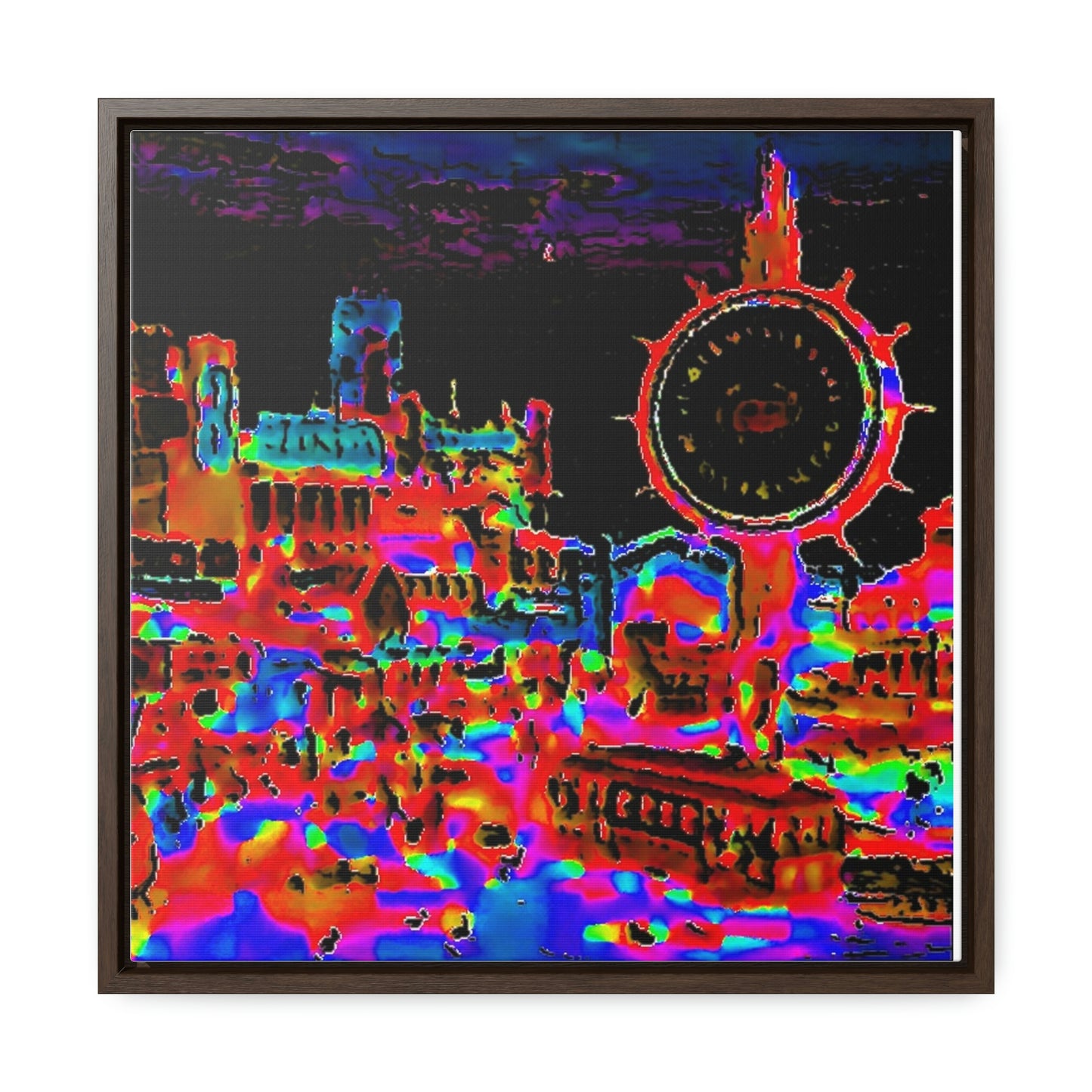 Gallery Canvas Wraps, Square Frame ... "No.9 Fishermen's Grotto - Fishermen's Wharf, SF, California" ... Family Archives: 1970's ... Original Works ...