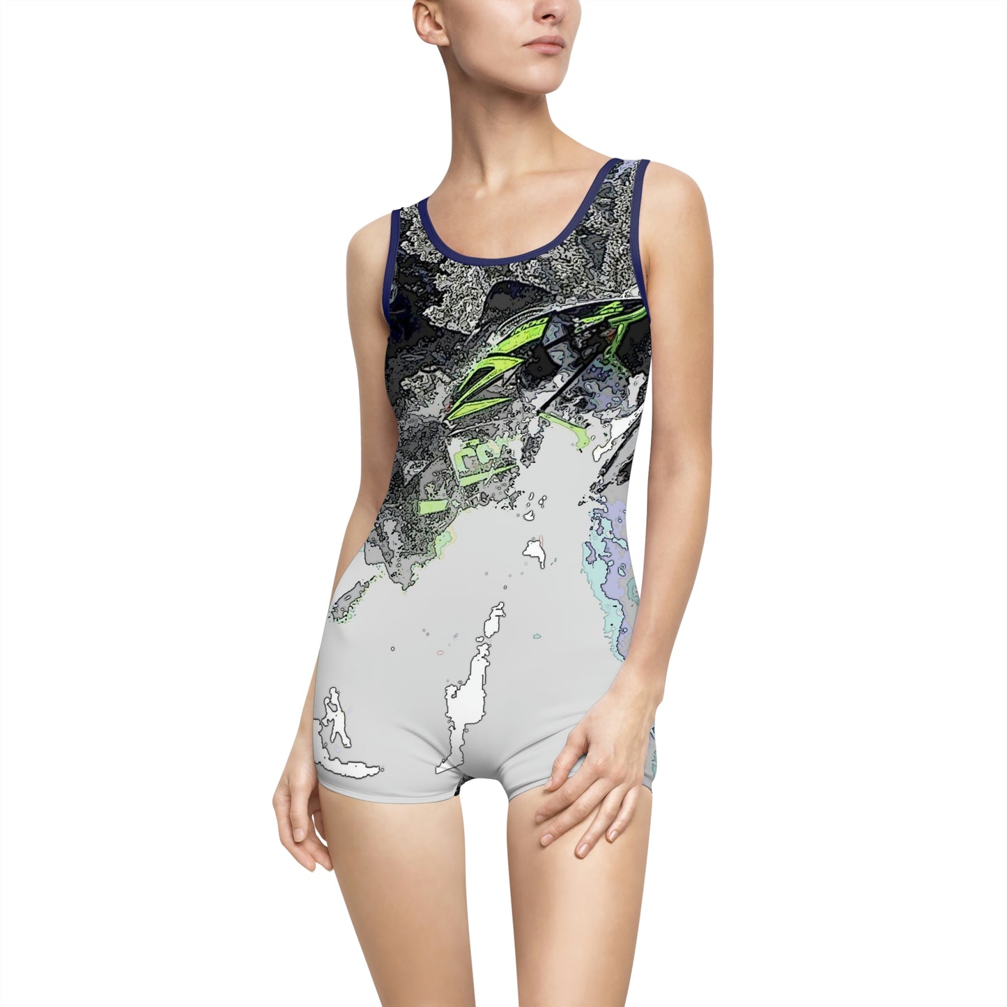 Women's Vintage Swimsuit ... Come Fly With The Professionals ... CIP-Airways ... 'Getting-Er-Done' ... Original Works ... December 2022 ...