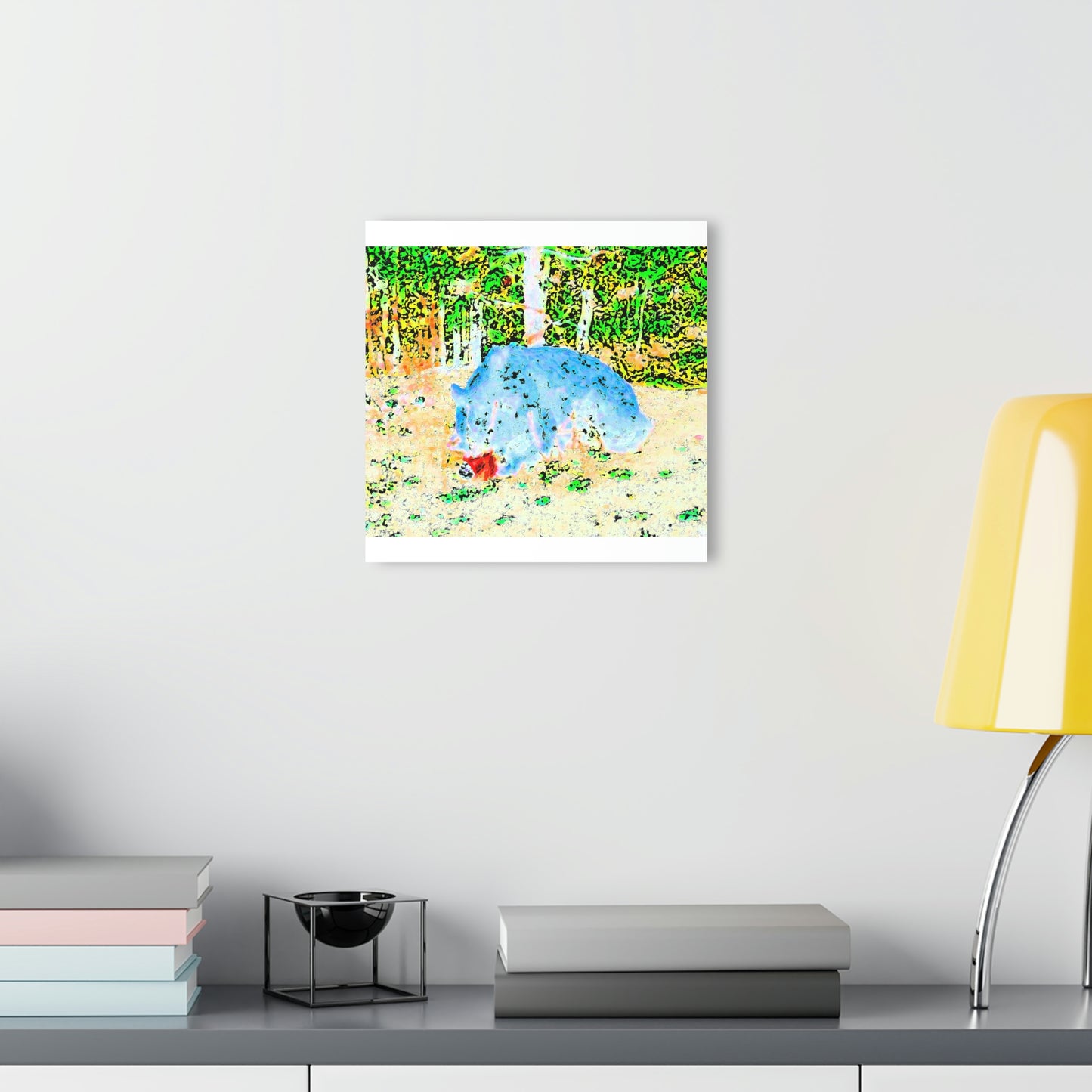 Acrylic Prints (French Cleat Hanging) ... RCY: "Rhett Creek Yogi ... '500 Lbs Of Autumn Season Hunger' ..."  ... September 2022 ... Central Idaho ... Original Works ...