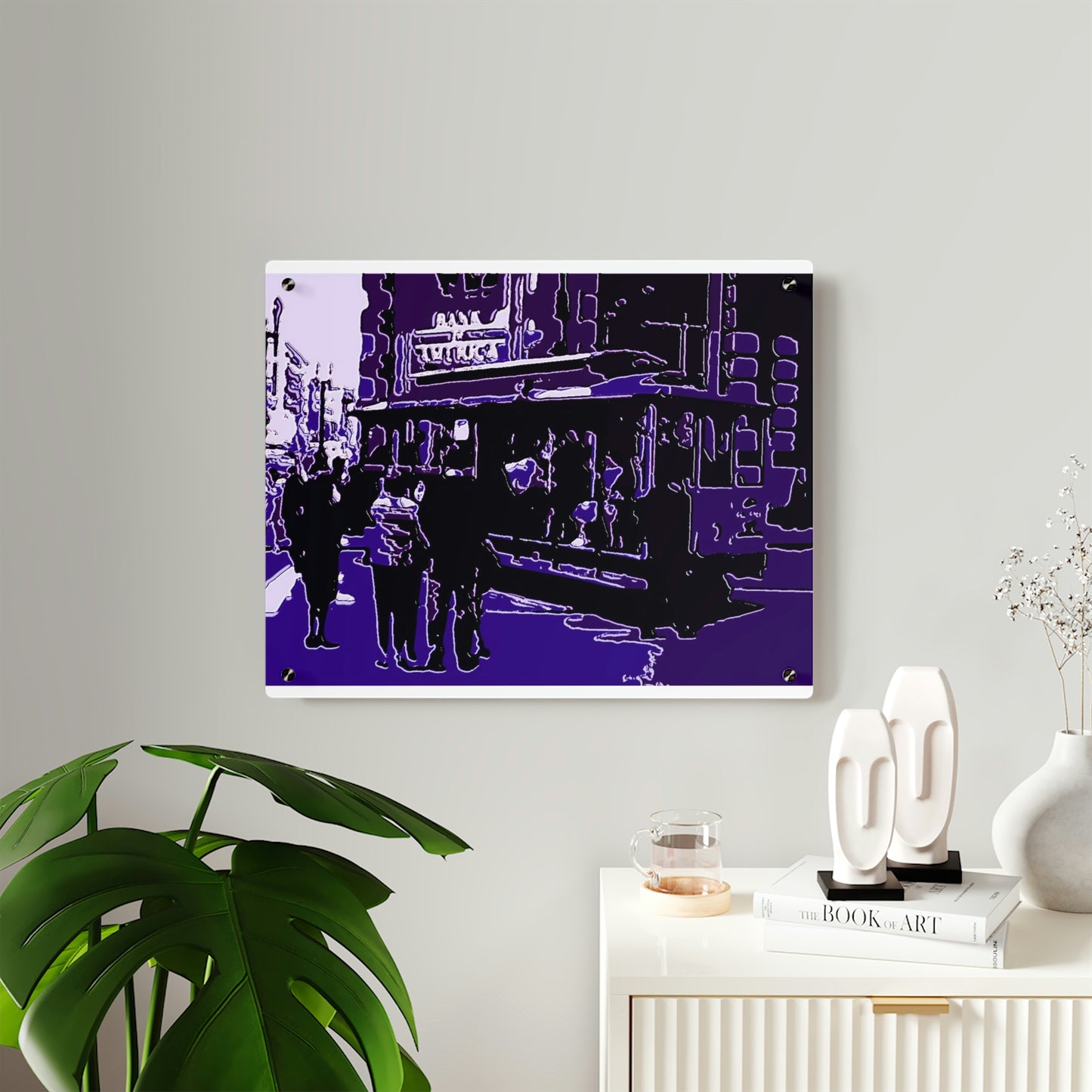 Acrylic Wall Art Panels ... San Francisco ... 'Rice-A-Roni-A-San Francisco Treat' ... "A Cable Car Classic" ... Family Archives: 1973 ... Original Works ...