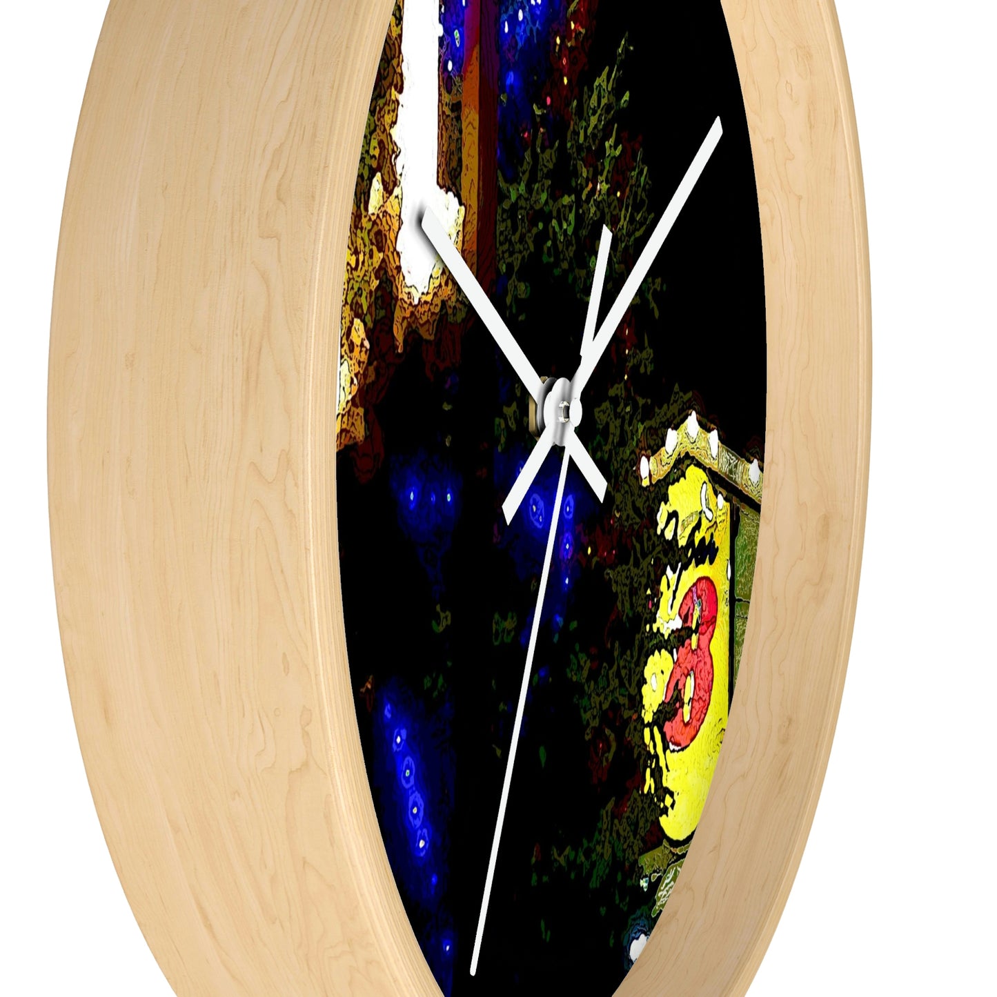 Wall clock ... A Very Nice Super-8 'On The Praire' ... Grangeville, Idaho ... Jan23 ... Original Works ...