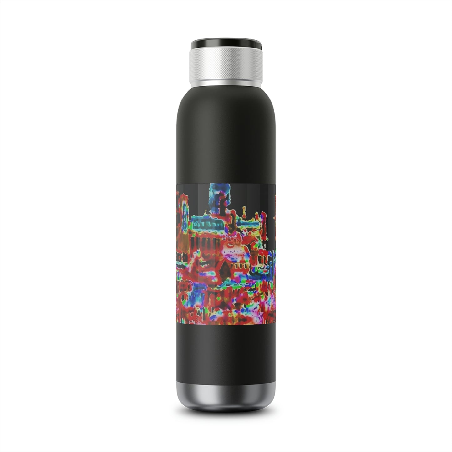 Soundwave Copper Vacuum Audio Bottle 22oz ... "No.9 Fishermen's Grotto - Fishermen's Wharf, SF, California" ... Family Archives: 1970's ... Original Works ...
