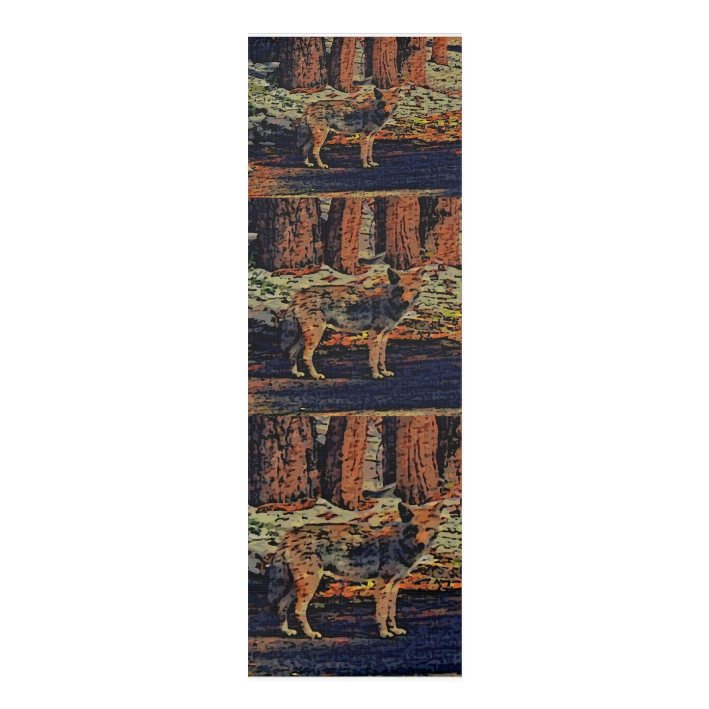 Foam Yoga Mat ... Coyote ... "Yosemite Valley: Circa May23 ... KPH Base Photo" ... Original Works ...