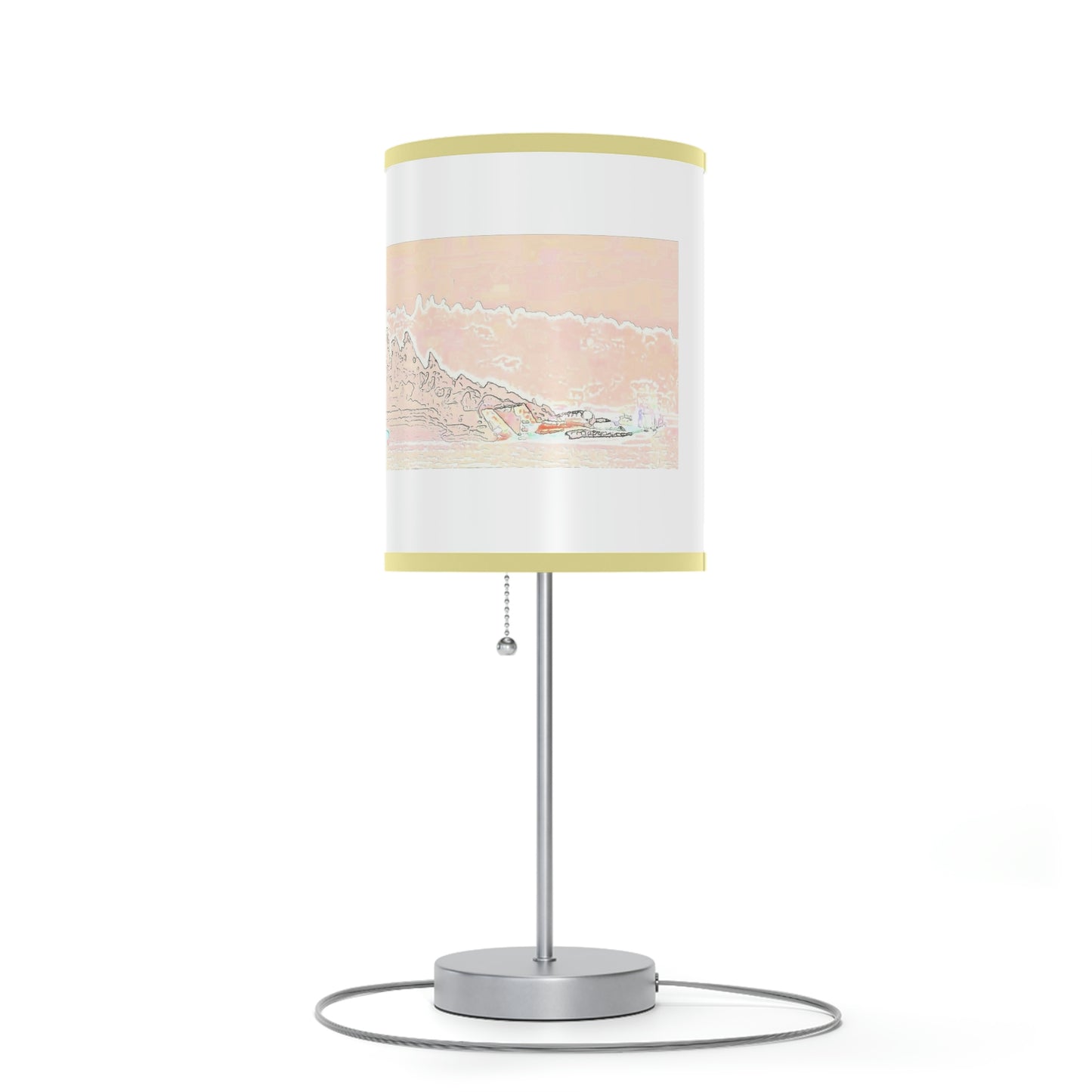 Lamp on a Stand, US|CA plug ... Seattle Columbia Cup On Lake Washington ... "Dave Wilcox Heads For The Win" ... Associate Gift-Photo ... Original Works ...