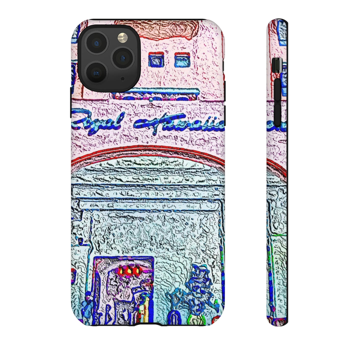 Tough Cases ... "La Grande Entree" At: 'The Pink Palace' ... The Royal Hawai'ian ... Honolulu, HI ... '27Oct2014' ... Original Works ...