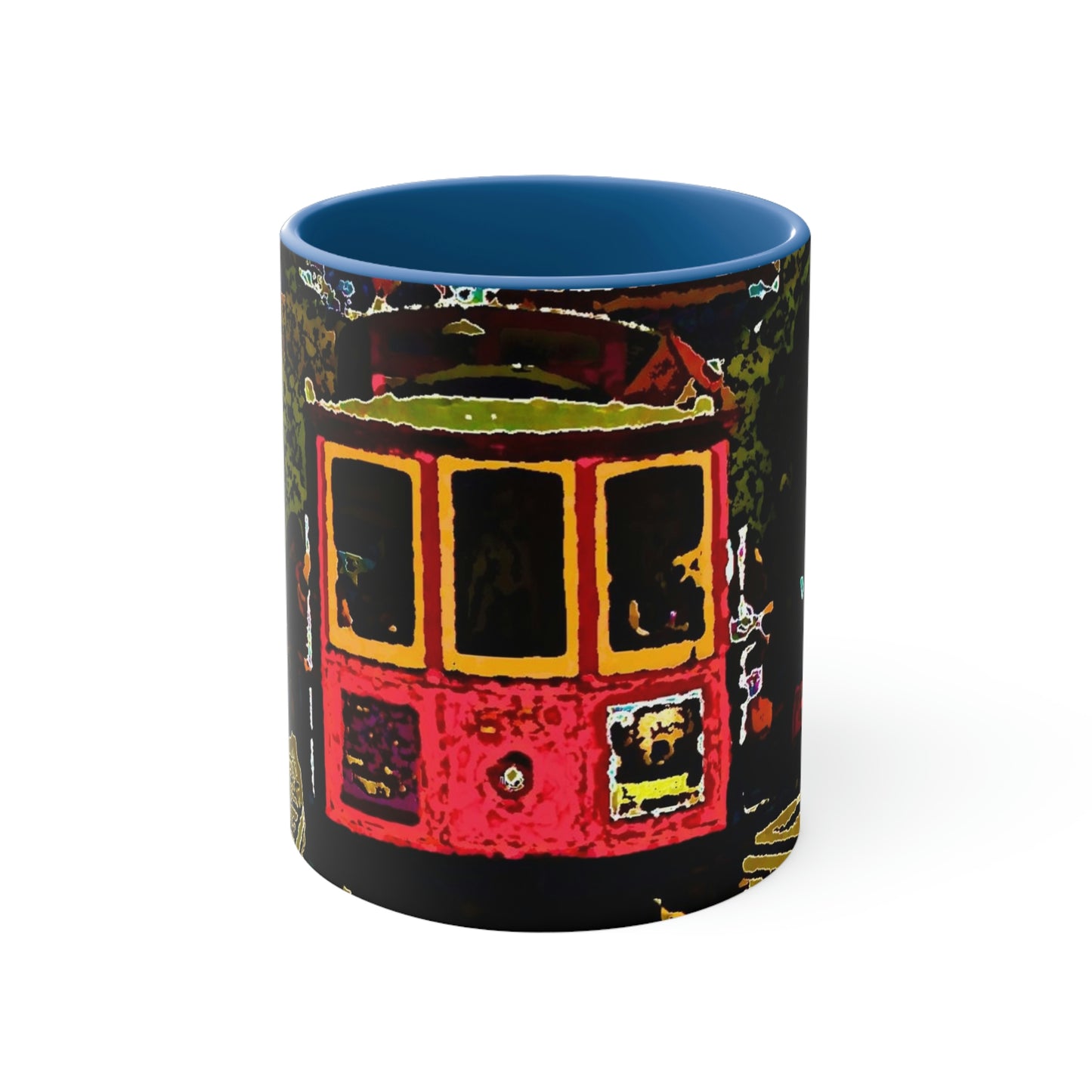 Accent Coffee Mug, 11oz ... San Francisco ... 'A Rice-A-Roni-A-San Francisco Treat' ... "A Cable Car Classic" ... Family Archives: 1973 ... Original Works ...