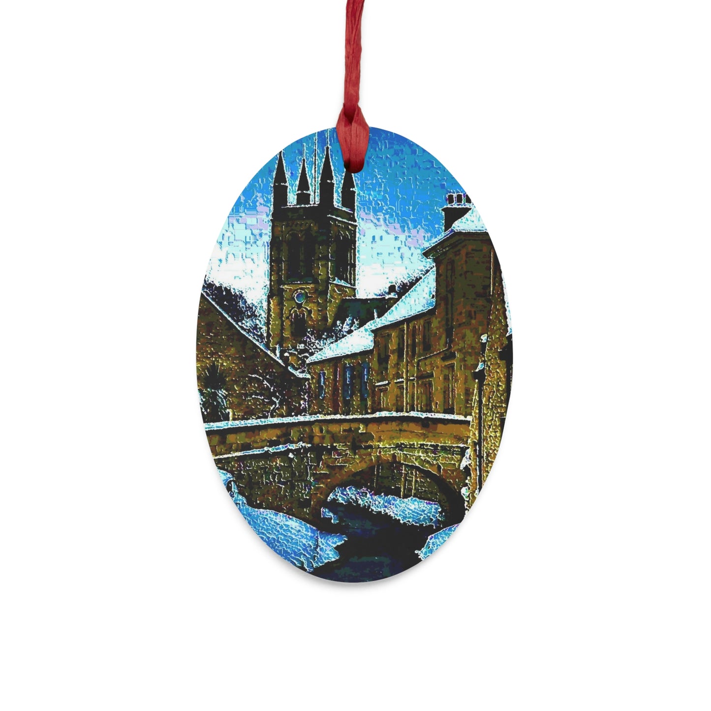 Wooden Ornaments ... Walikng The Streets & Alleys ... 'Strolling The Canals ... '  ... Original Works  ...