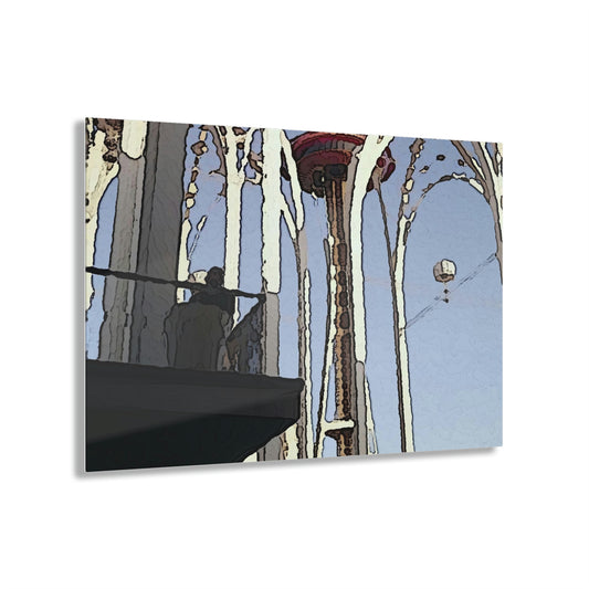 Acrylic Prints ... "Seattle World's Fair ... 1962" ... Space Needle 'Through-The-Arches' ... Family Archives ... Original Works ...