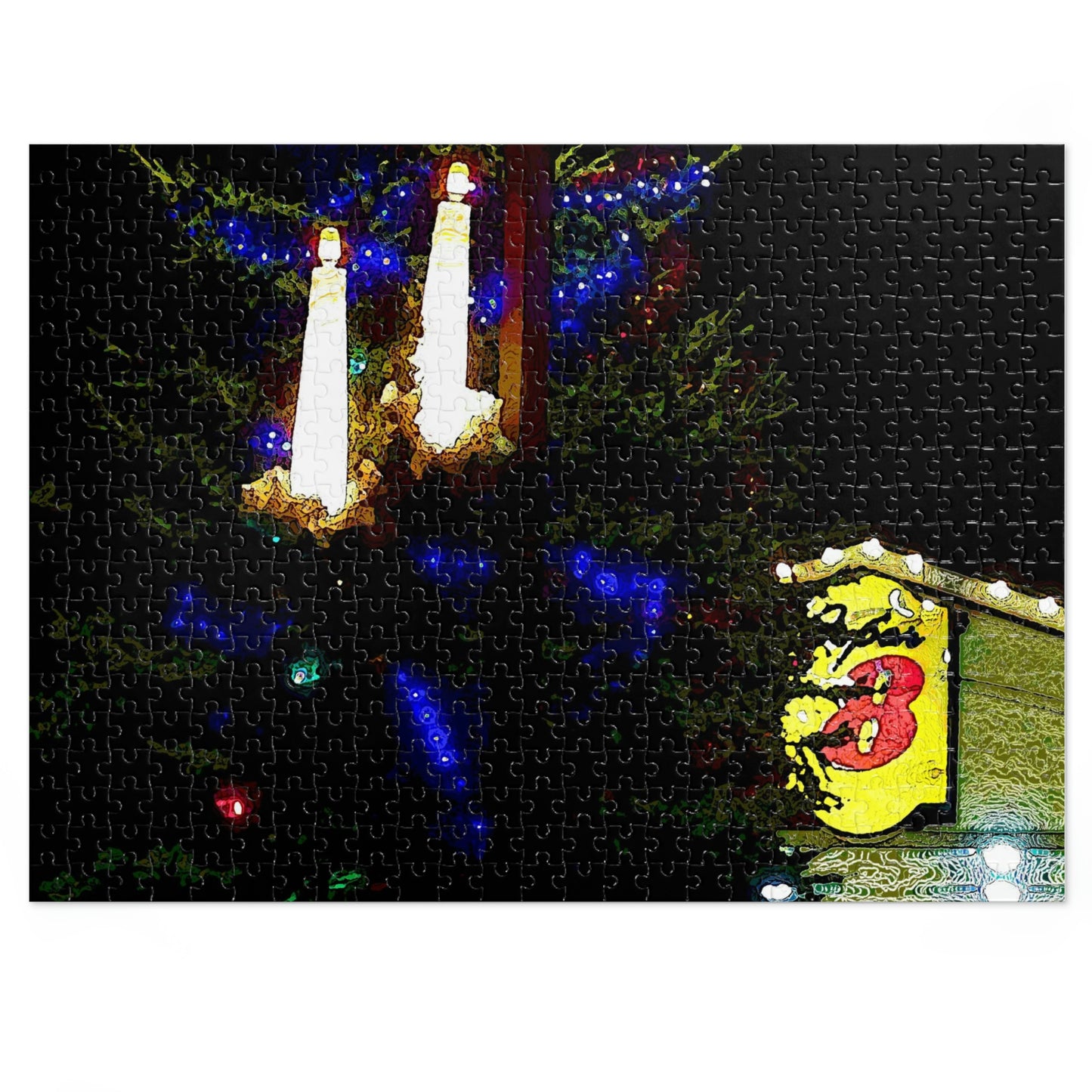 Jigsaw Puzzle (30, 110, 252, 500,1000-Piece) ... A Very Nice Super-8 'On The Praire' ... Grangeville, Idaho ... Jan23 ... Original Works ...