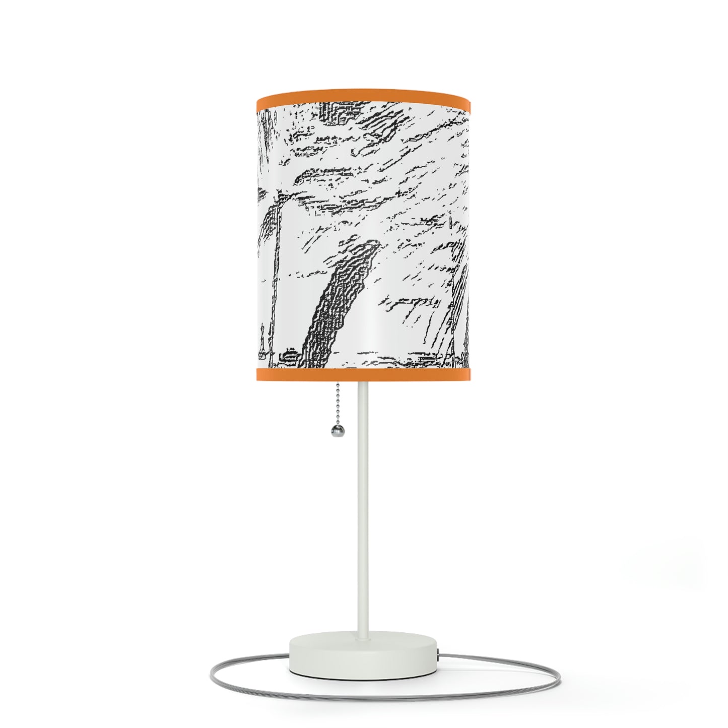 Lamp on a Stand, US|CA plug ... "The Royal Hawai'ian: Waikiki Beach_Beach" ... Honolulu, HI ... Ocotber 2014 (Halloween) ... Original Works ...