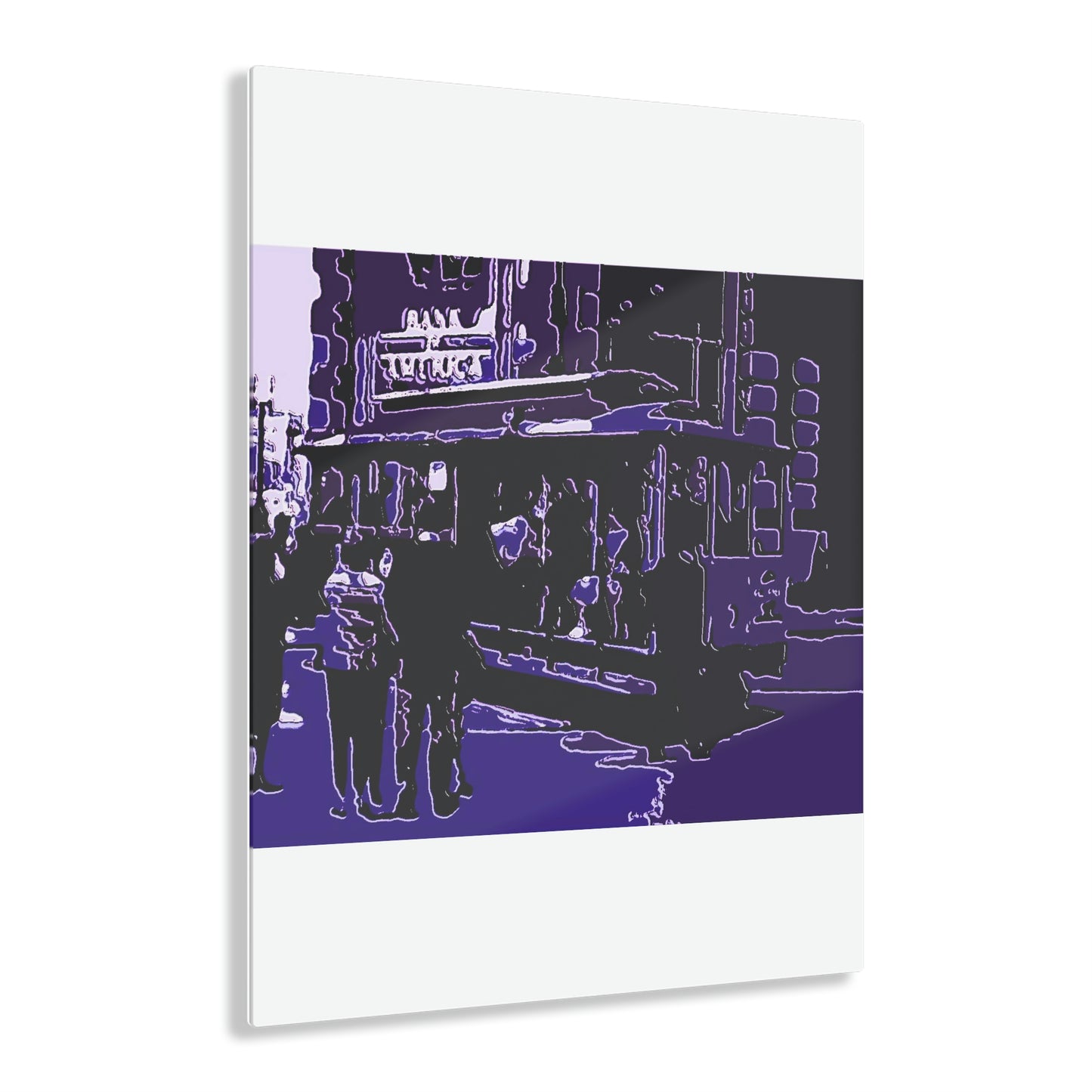 Acrylic Prints ... San Francisco ... 'A Rice-A-Roni-A-San Francisco Treat' ... "A Cable Car Classic" ... Family Archives: 1973 ... Original Works ...