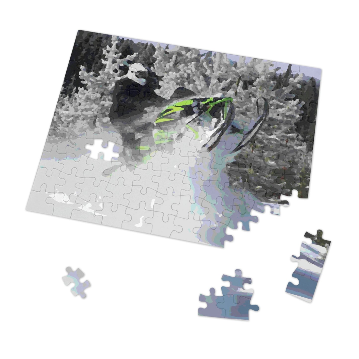 Jigsaw Puzzle (30, 110, 252, 500,1000-Piece) ... Piece-By-Piece ... "Count The Hours & Enjoy The Colors..!" ... Original Works: Phots' Photo: Les Objets D'Art ...