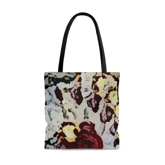 AOP Tote Bag ... "A Friendly Flower" ... Pointsettia 'Pointing' ... Original Works ... (Supplied Photograph)