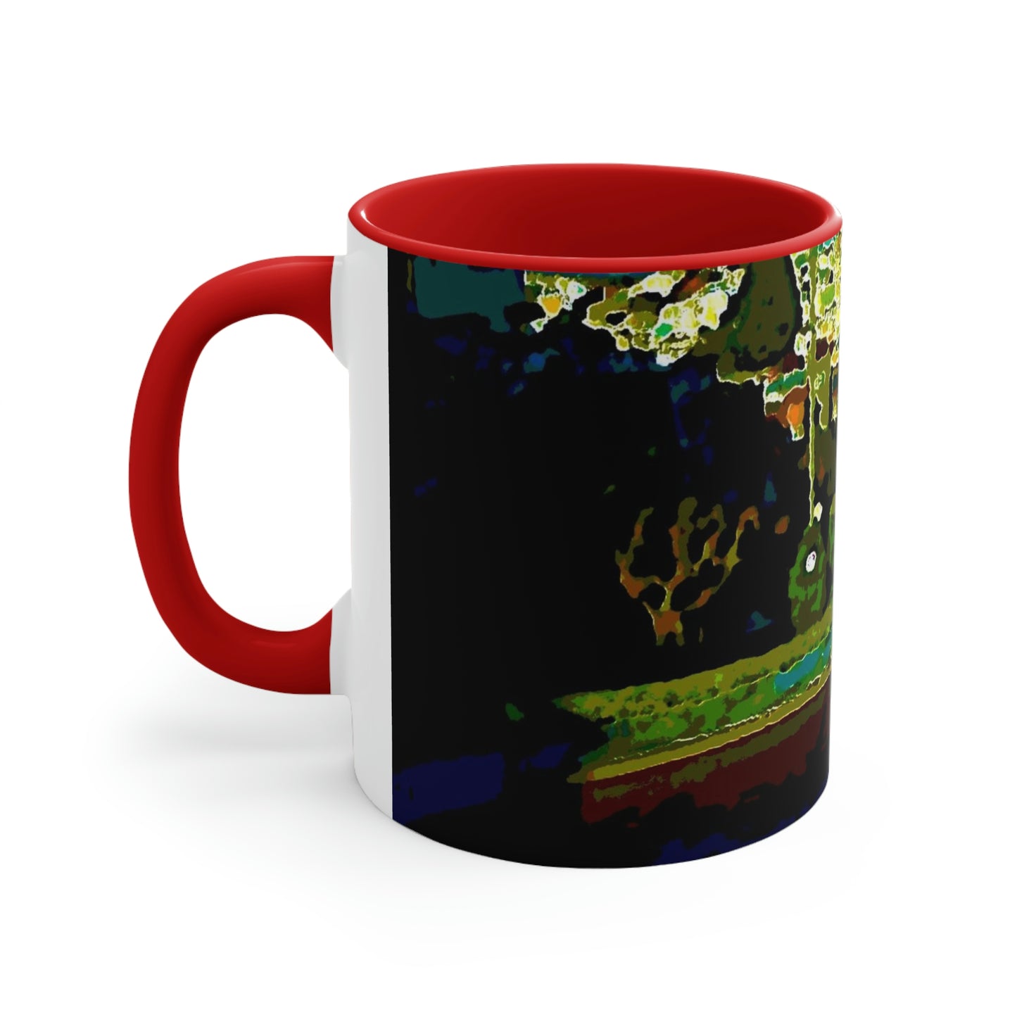 Accent Coffee Mug, 11oz ...  "Lombard Street San Francisco, CA, USA" ... Family Archives 1970's ... Original Works ...