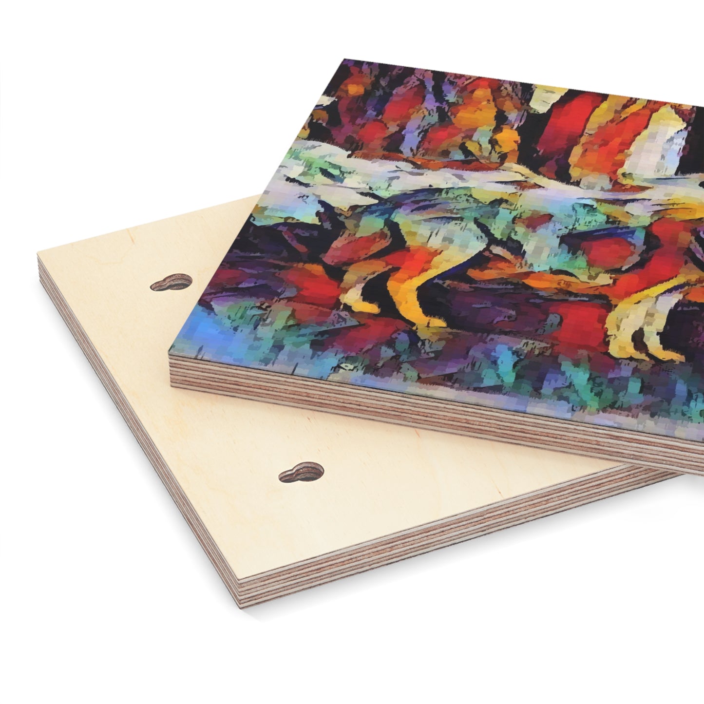 Wood Canvas ... Coyote ... "Yosemite Valley: Circa May23 ... KPH Base Photo" ... Original Works ...