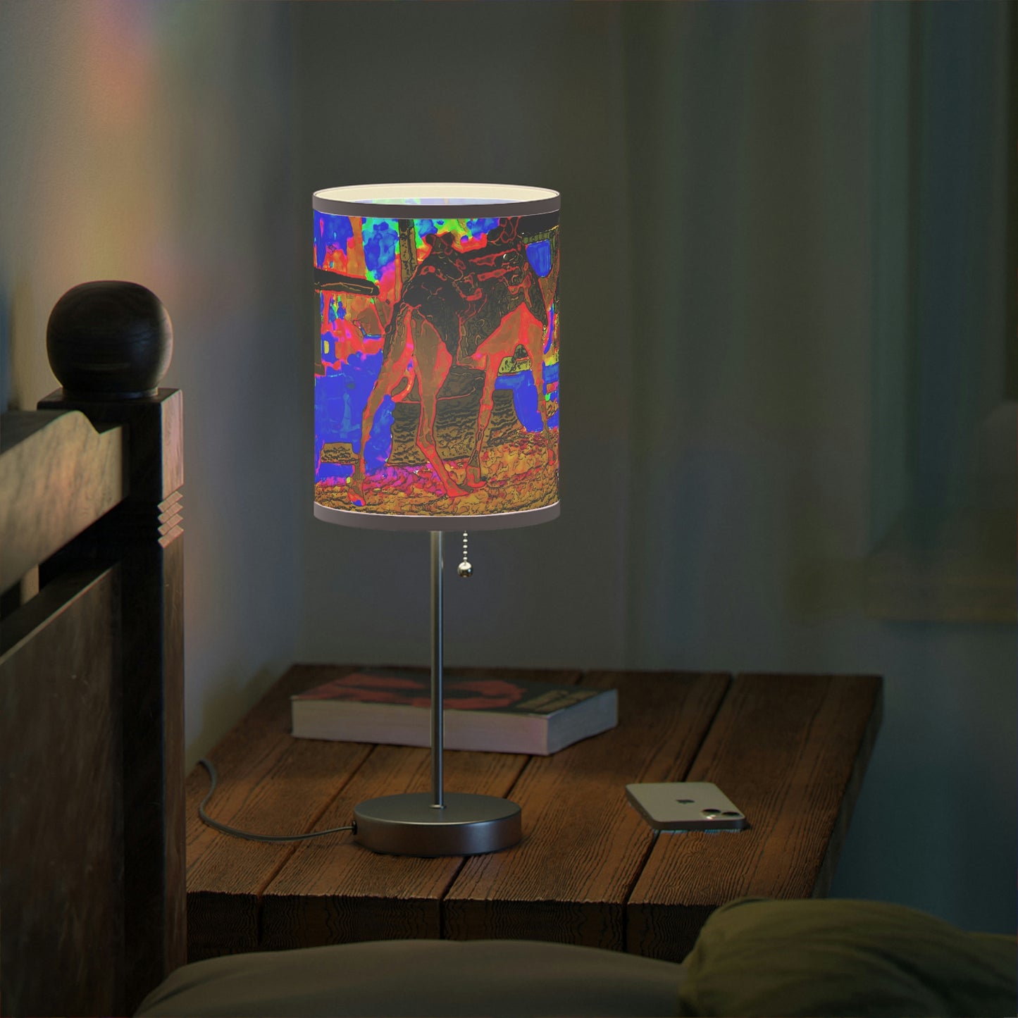 Lamp on a Stand, US|CA plug ... "Truckin'-Up-To-Buffalo ... 'Oops - Wrong Country' ... Truckin'-Up-To-New Delll -'E' ... " ... (Delhi, India) ... 5July2007. Original Works ...