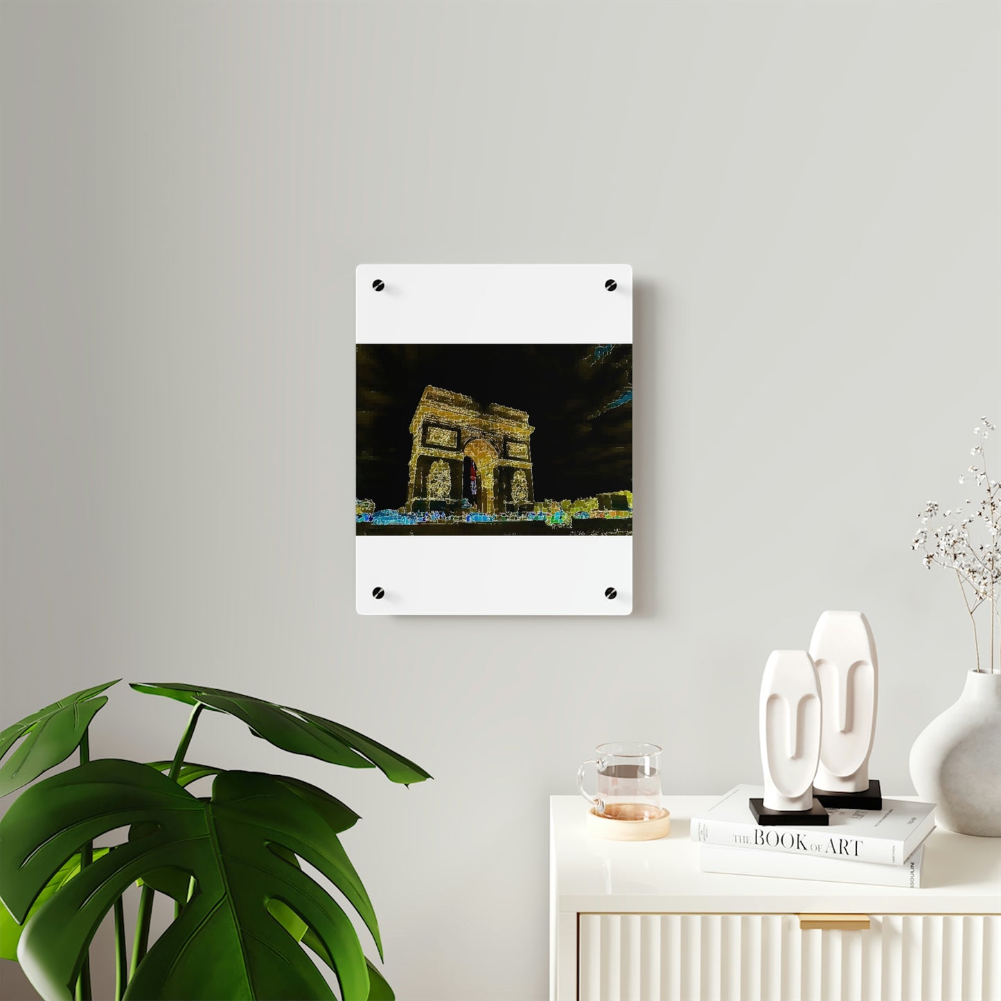 Acrylic Wall Art Panels ...  L'Arc de Triomphe ... 'Barbara Joan Bonnell-Holt Photo' ... Circa 1972 ... Oringinal Works ...