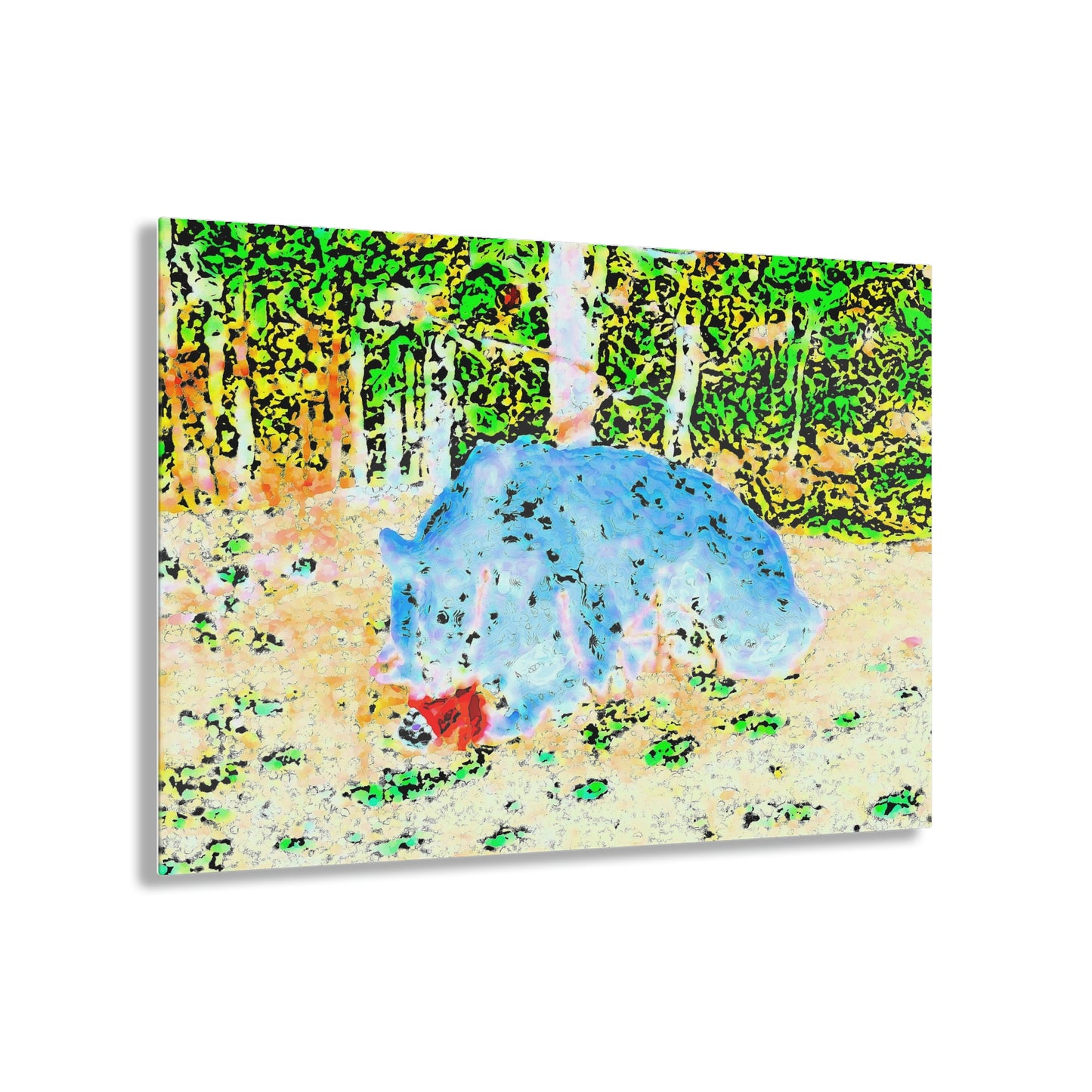Acrylic Prints ... RCY: "Rhett Creek Yogi ... '500 Lbs Of Autumn Season Hunger' ..."  ... September 2022 ... Central Idaho ... Original Works ...