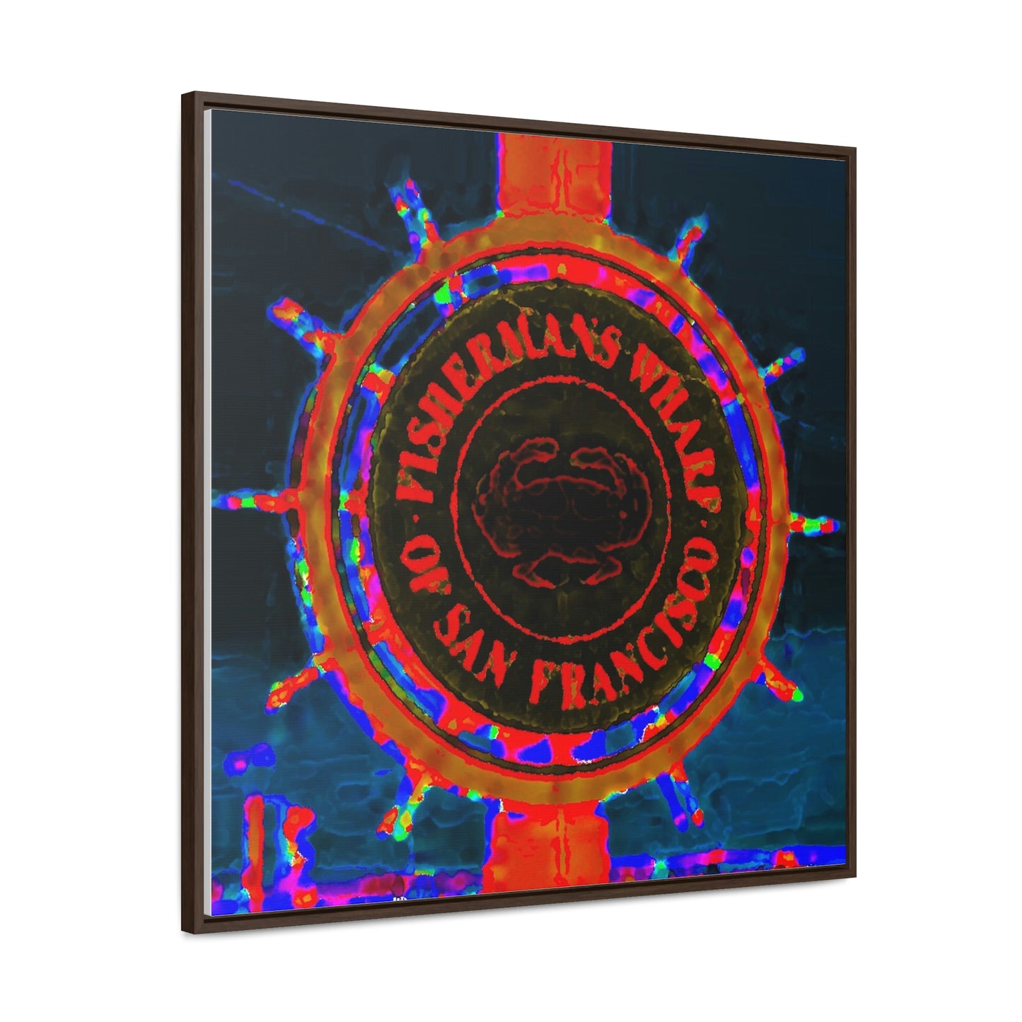 Gallery Canvas Wraps, Square Frame ... "No.9 Fishermen's Grotto - Fishermen's Wharf, SF, California" ... Family Archives: 1970's ... Original Works ...
