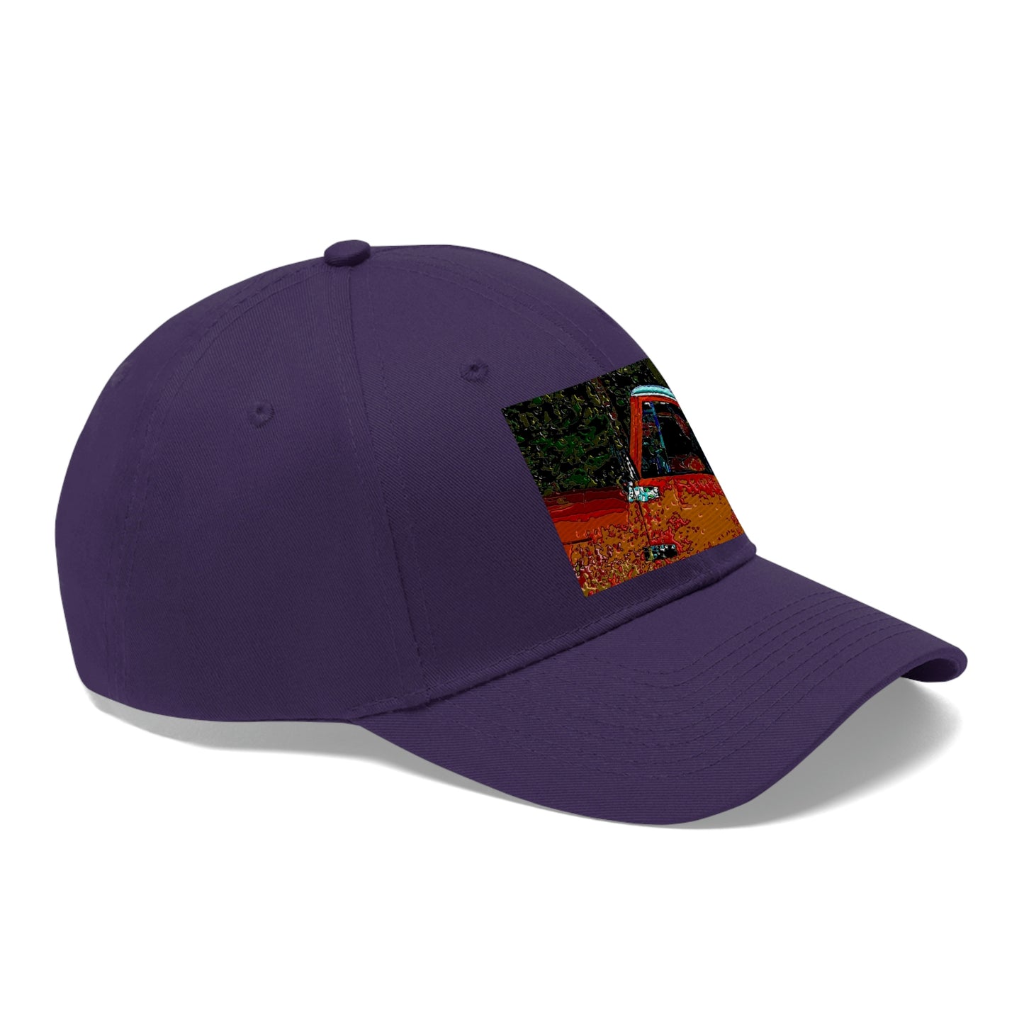 Unisex Twill Hat ... How-To-Drive-Idaho's-Mountain_Roads ... "Like A Professional" ... "Truckin' Like The Doo-Dah-Man" ...