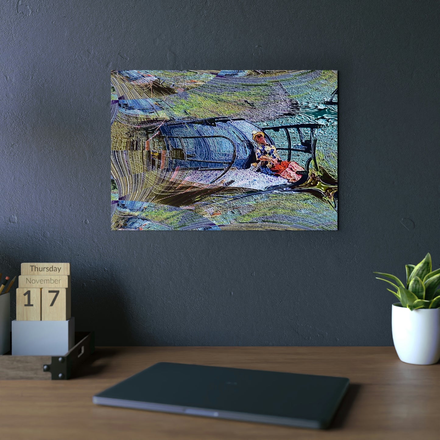 Aluminum Composite Panels ... Salmon River Jet Boating ... "Five-Mile-Bar" ... July 2022 ... Original Works ...